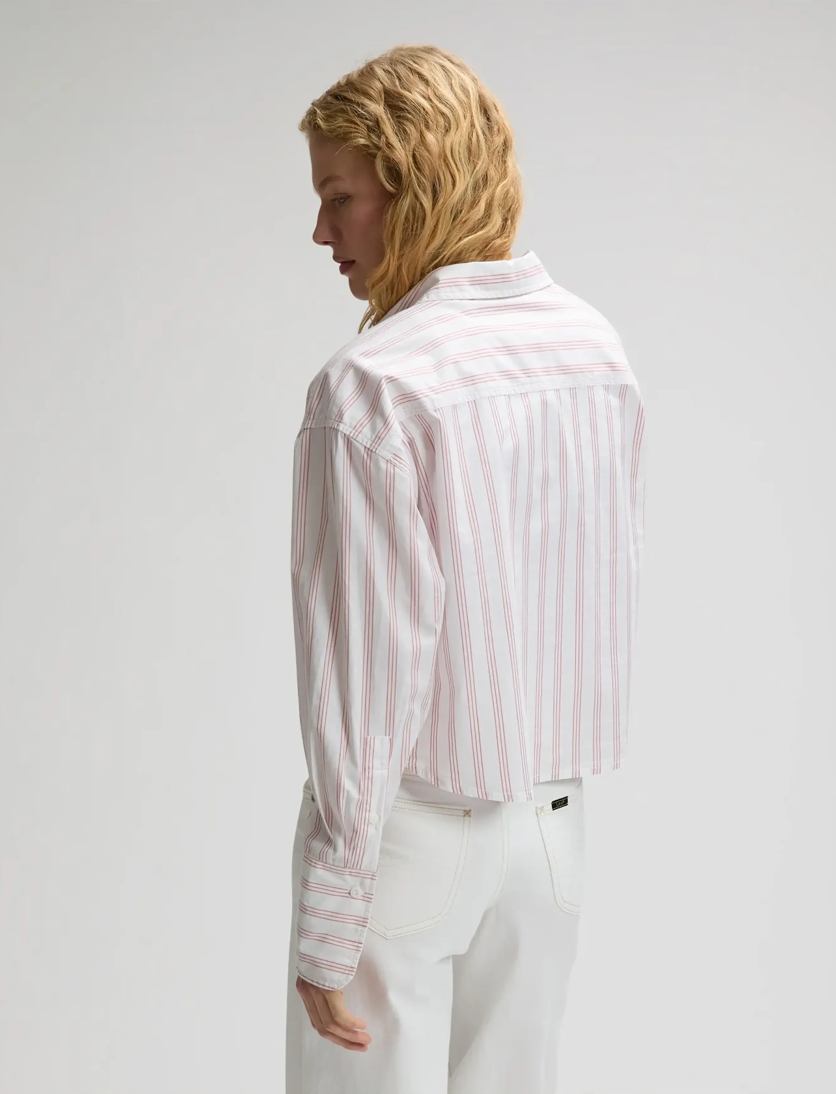 Lee Jeans - CUFFED SHIRT - långärmade skjortor - mallory stripe - 3