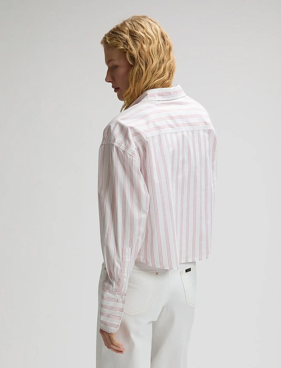 Lee Jeans - CUFFED SHIRT - långärmade skjortor - mallory stripe - 3