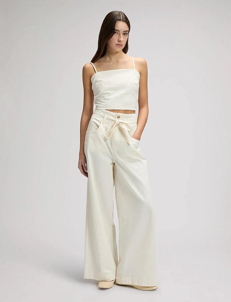 Lee Jeans - STRAPPY TANK - crop tops - natural - 4