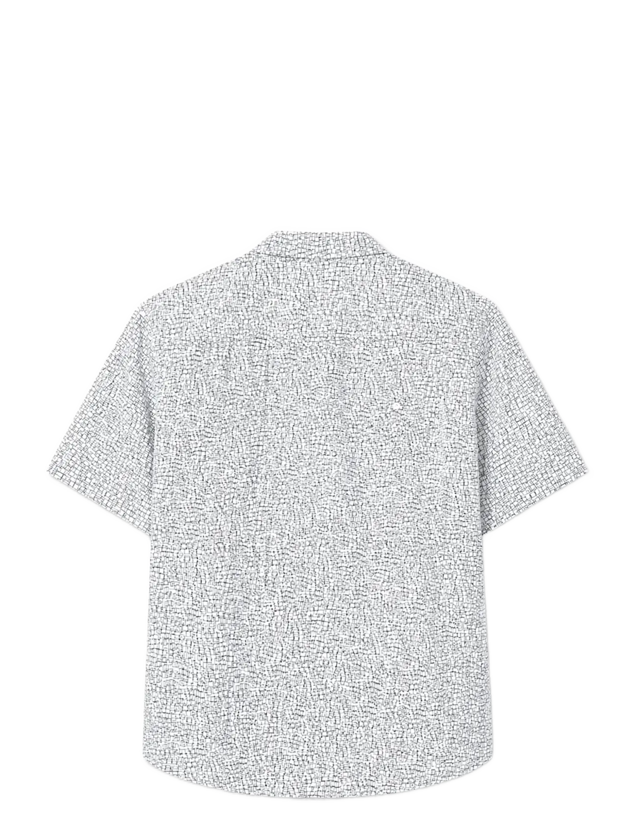Legends - Sean Cube Print Cuba SS Shirt - laveste priser - white - 2