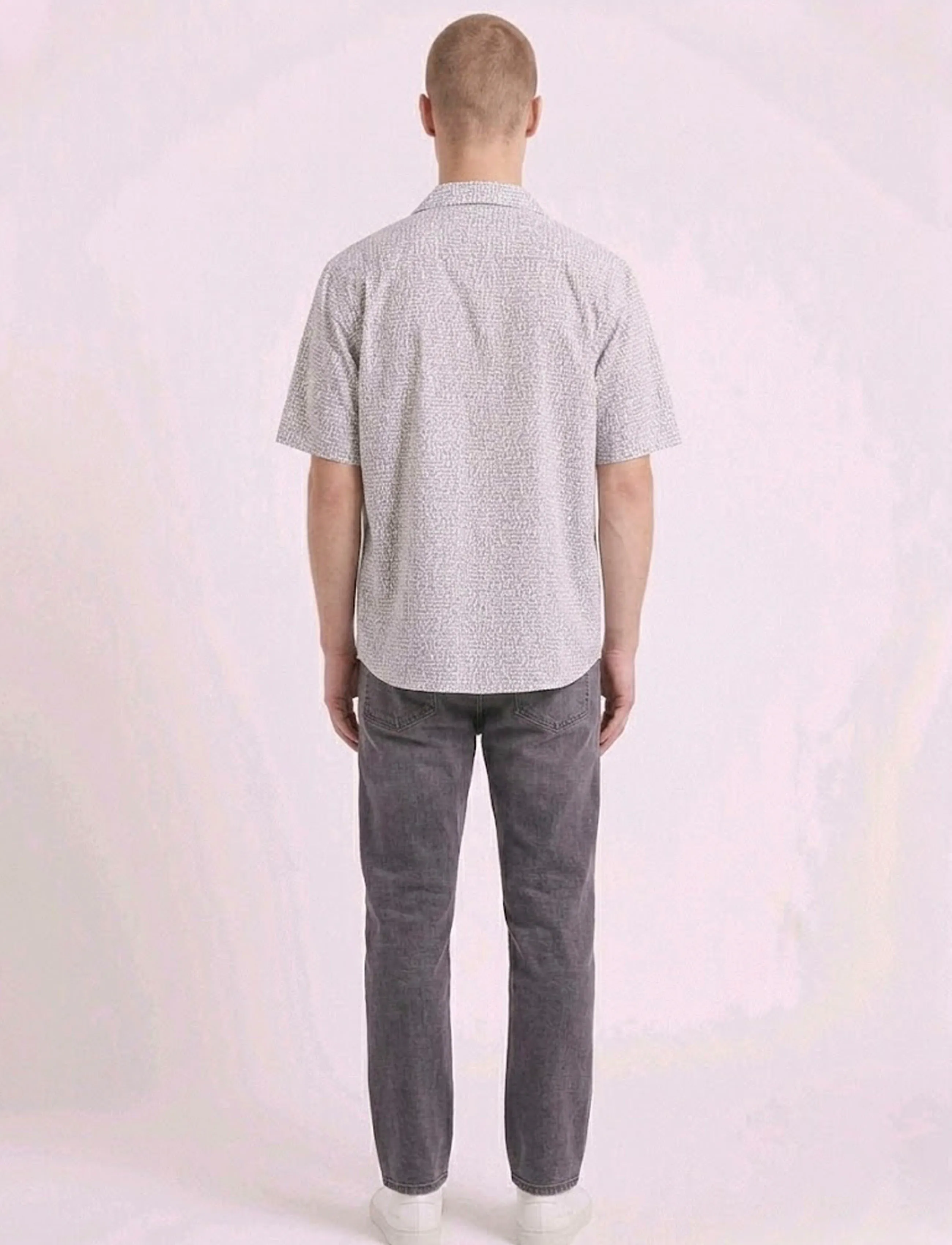 Legends - Sean Cube Print Cuba SS Shirt - laveste priser - white - 4
