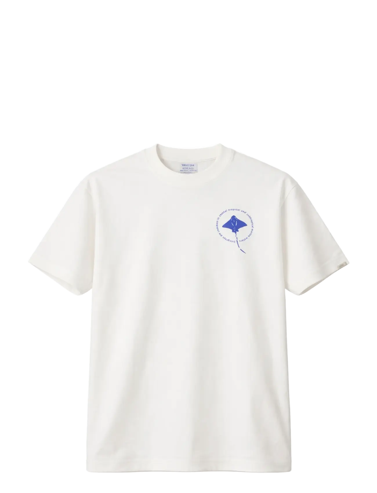 LEGENDS Bruce Stingray Tee Weiß - S - Herren