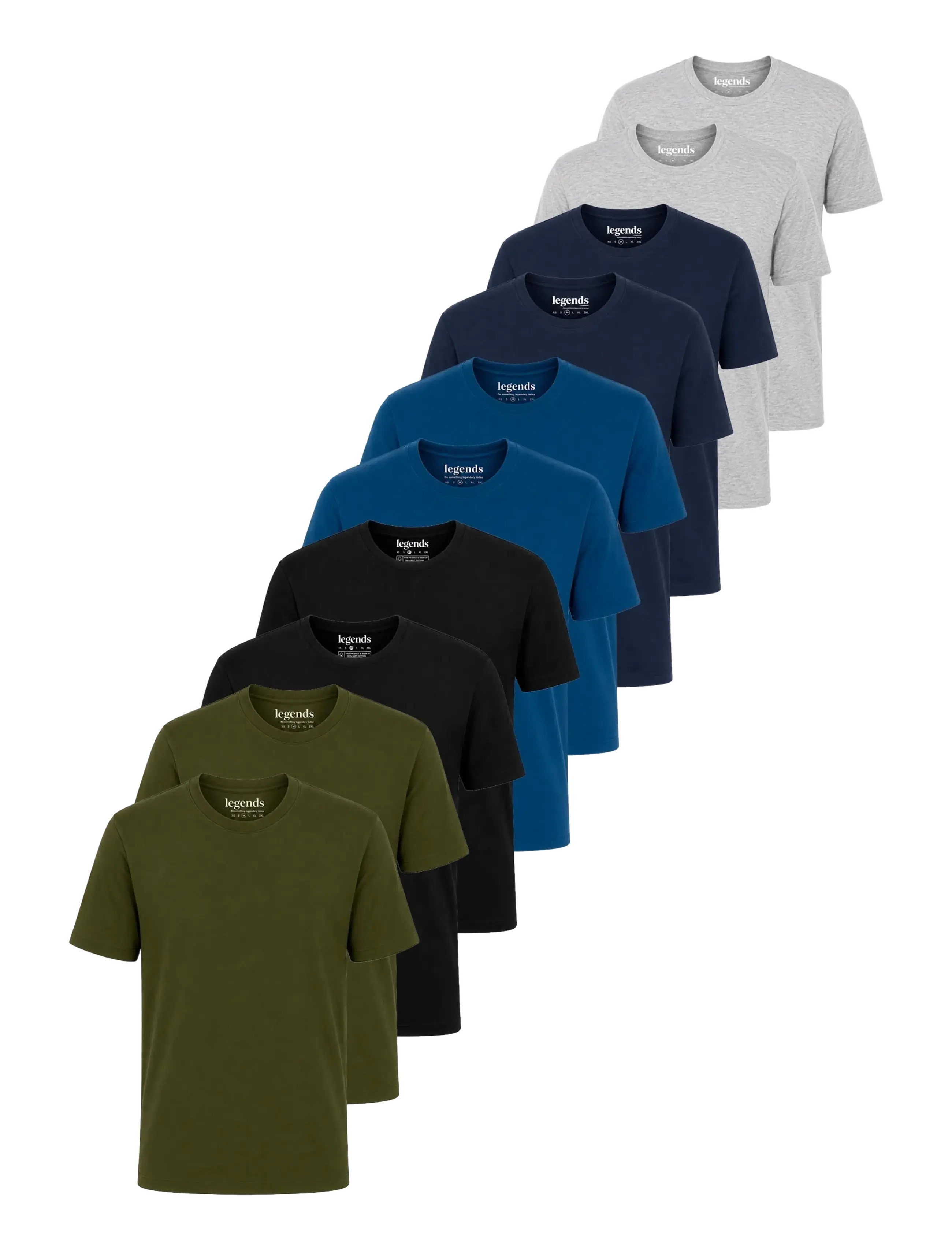 ARMY / BLACK / INDIGO / NAVY / GREY MEL