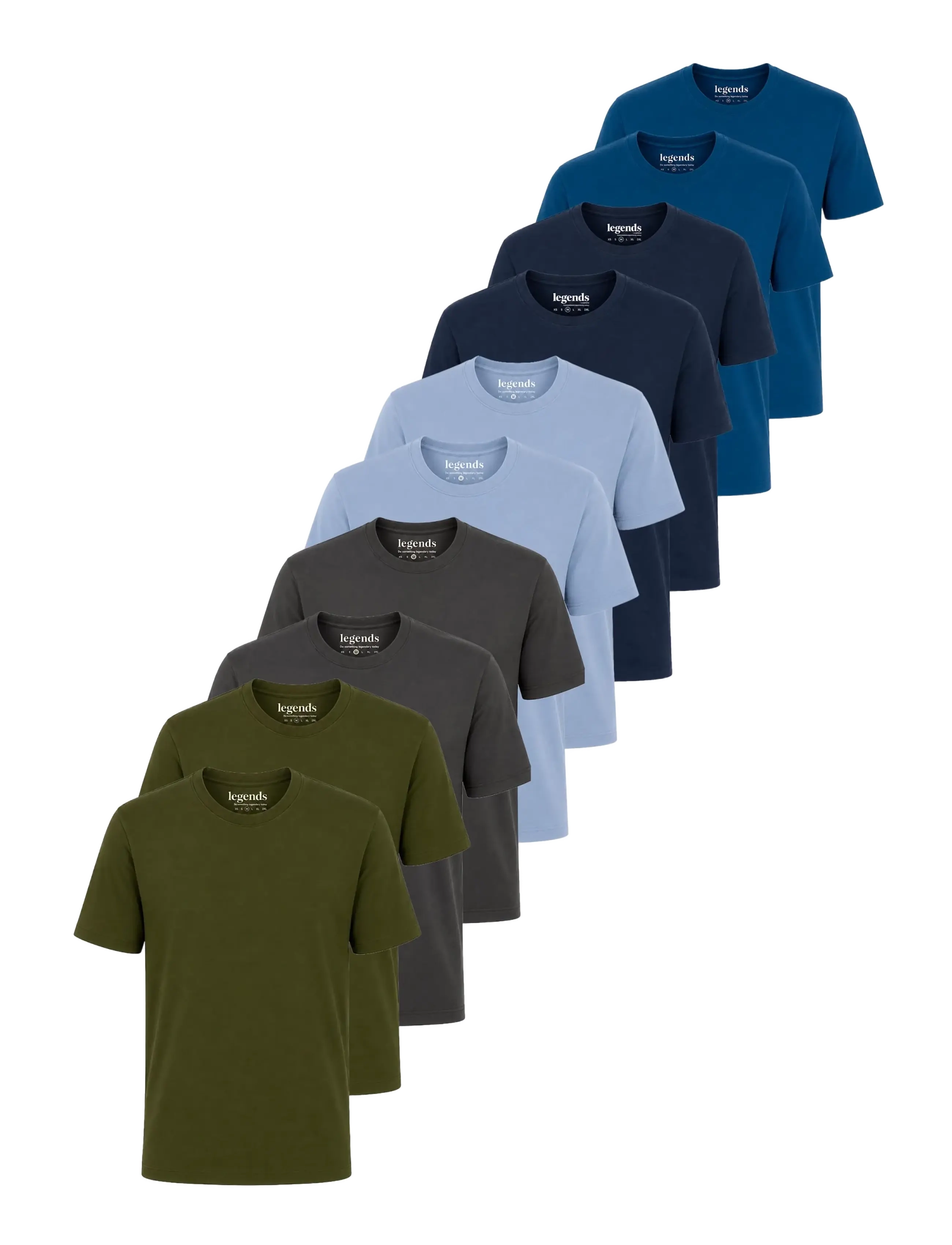 ARMY / TEAK / LIGHT BLUE / NAVY / INDIGO