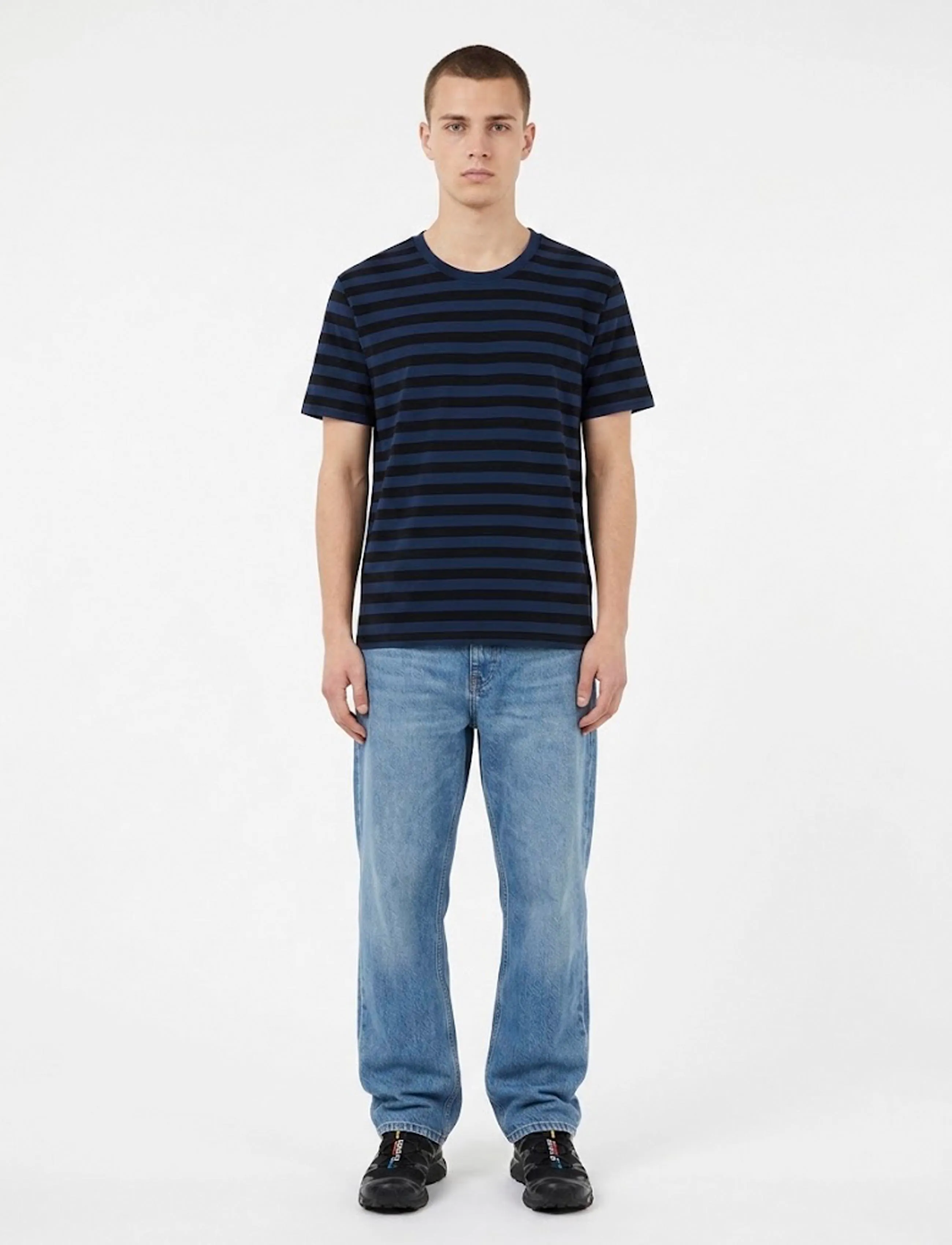 Legends - Lee Stripe 10 PACK - t-shirts - black/indigo w stripe - black/indigo s stripe - in - 0