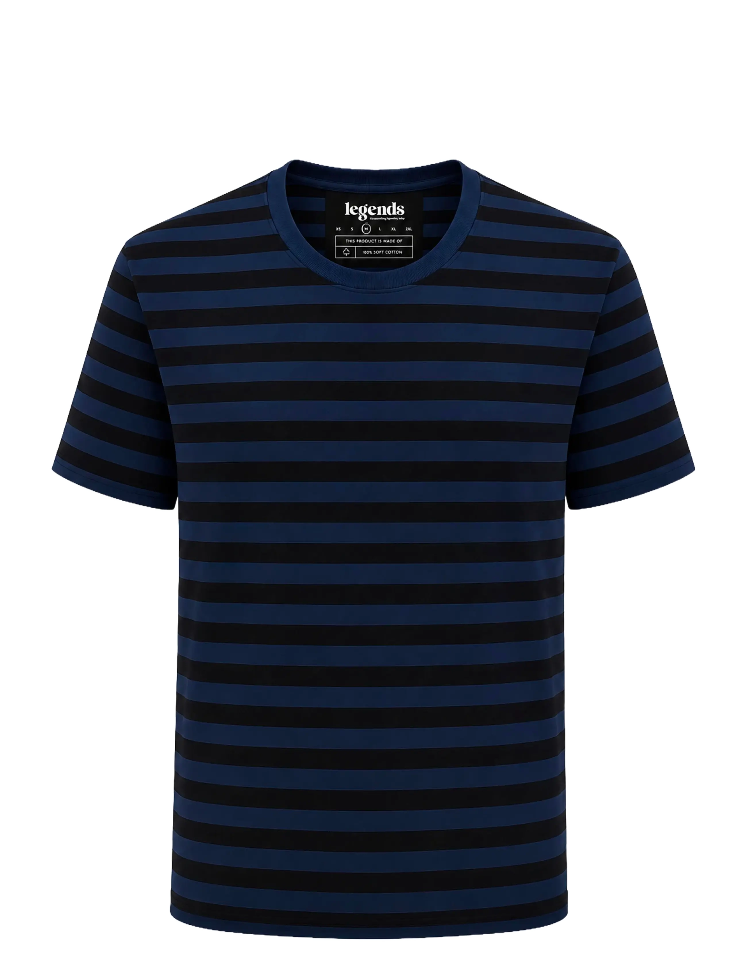 Legends - Lee Stripe 10 PACK - t-shirts - black/indigo w stripe - black/indigo s stripe - in - 3