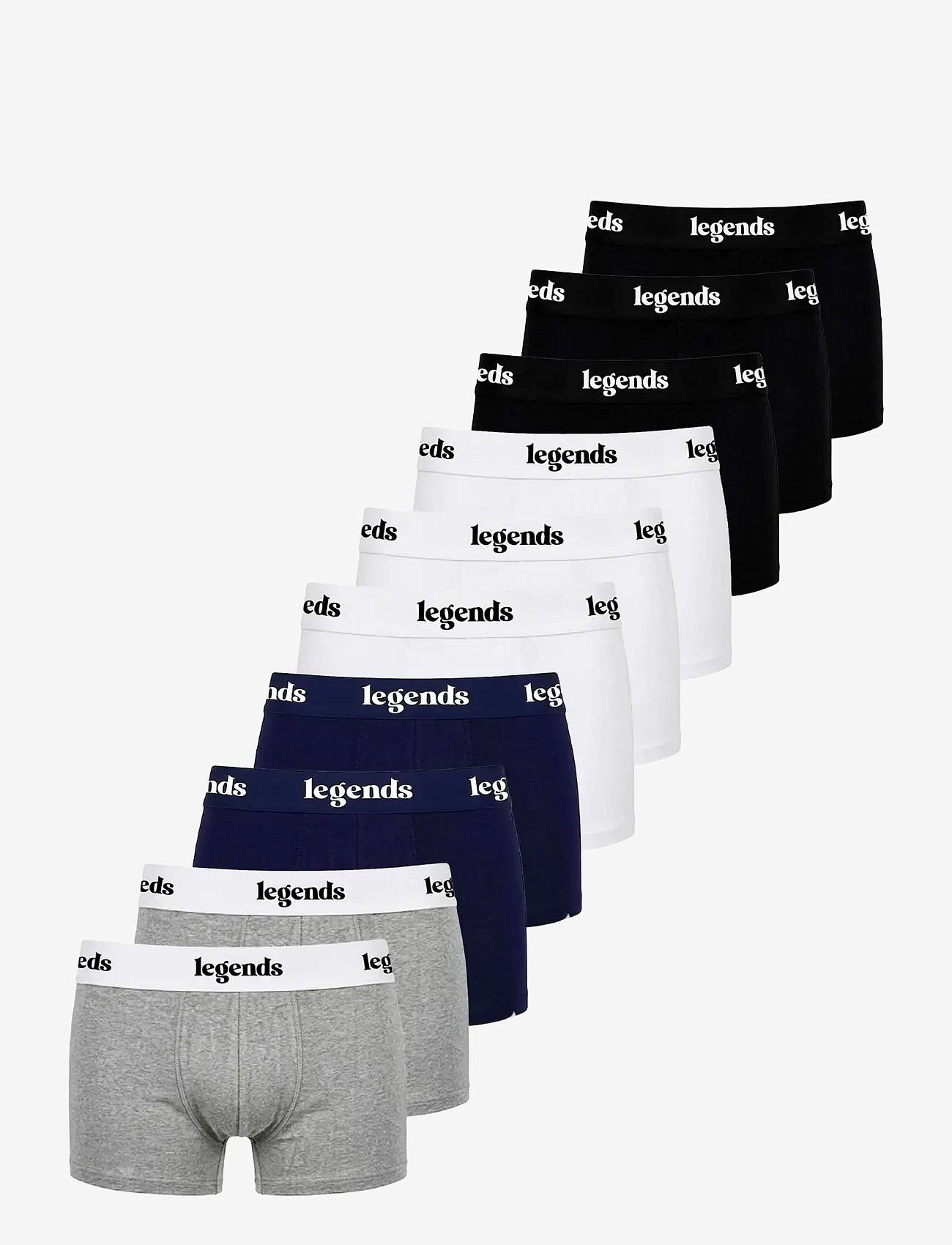 Boxers 10 Pack Patterned Legends
