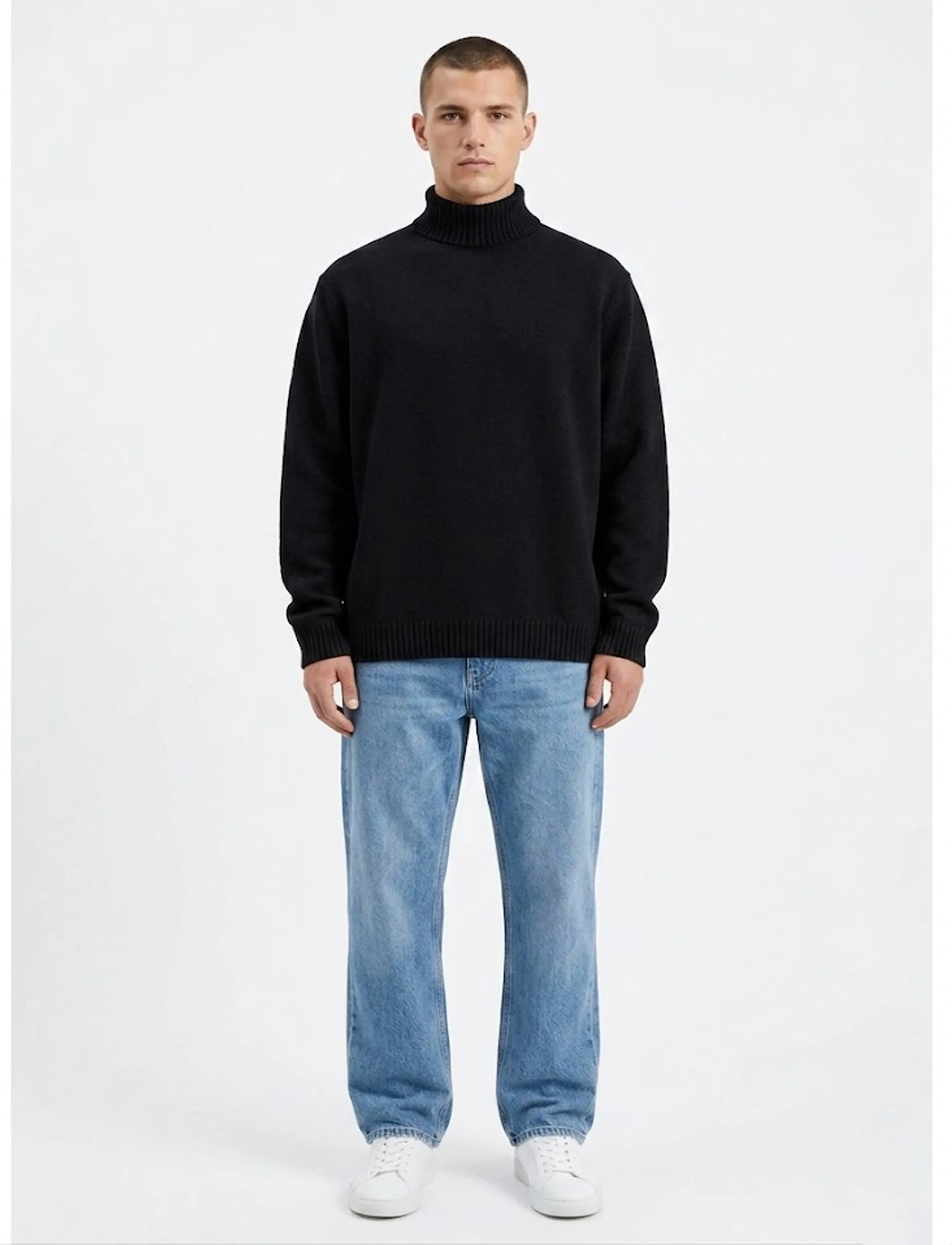 Legends - Ross Soft Turtleneck Knit - black - 0