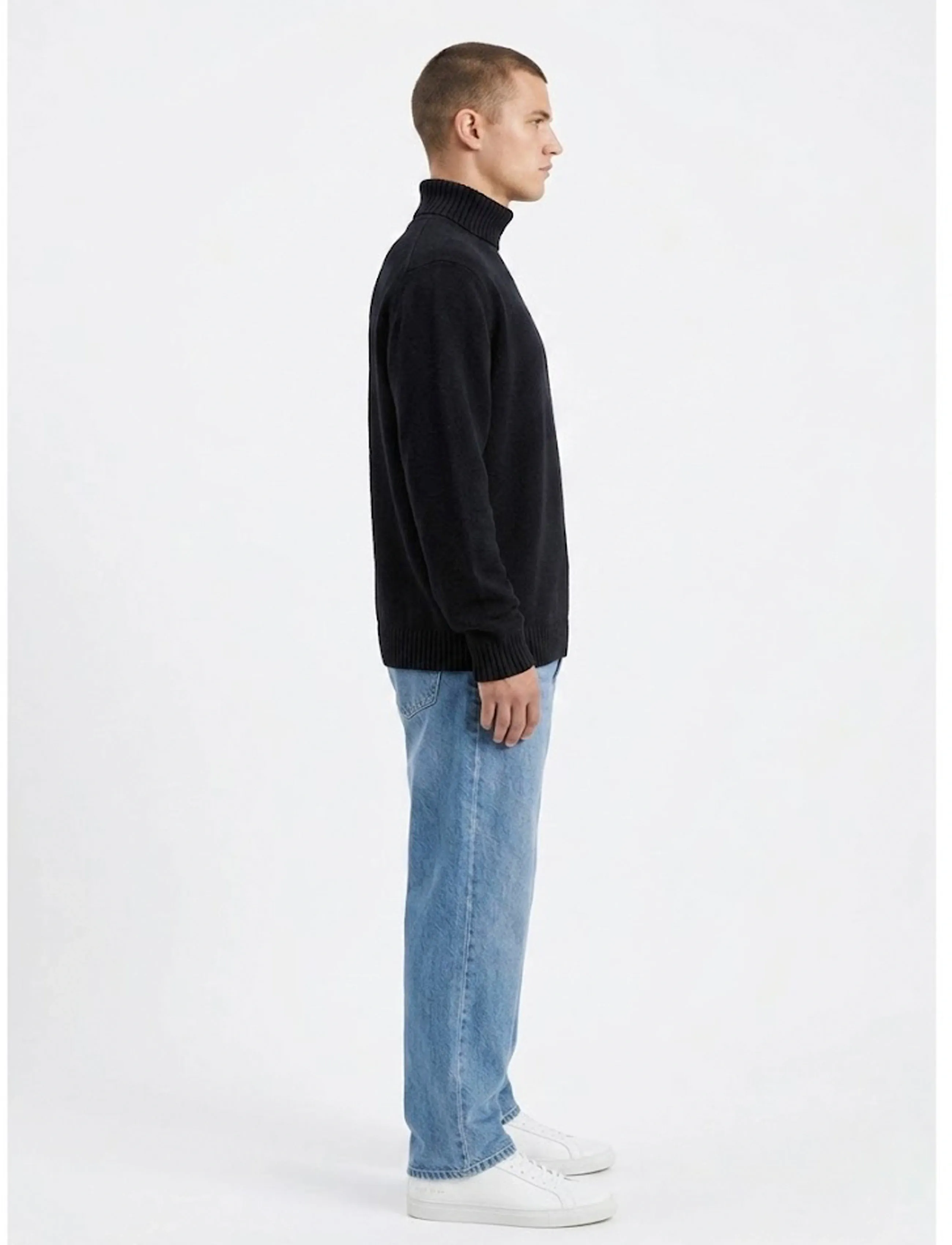 Legends - Ross Soft Turtleneck Knit - black - 3