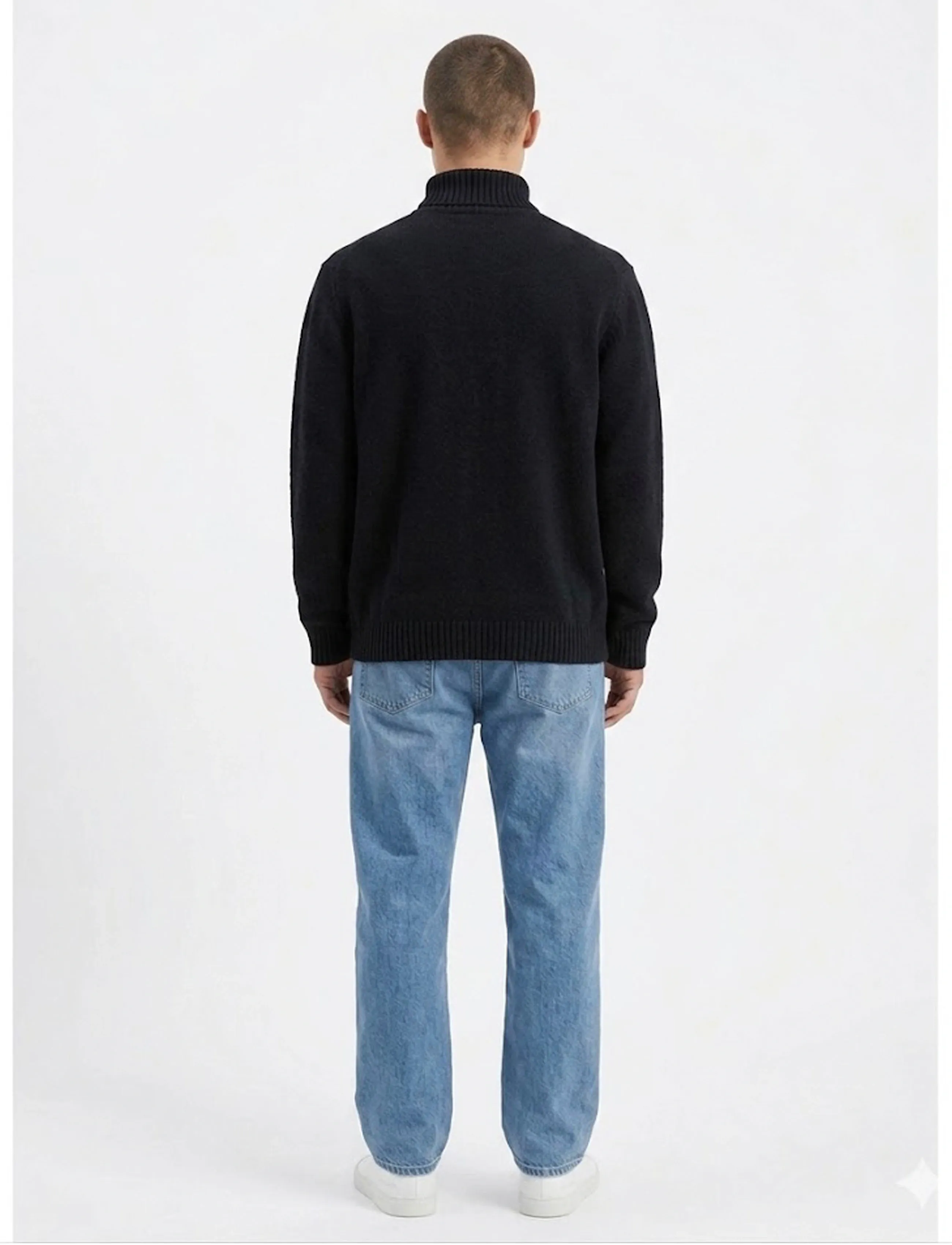 Legends - Ross Soft Turtleneck Knit - black - 4