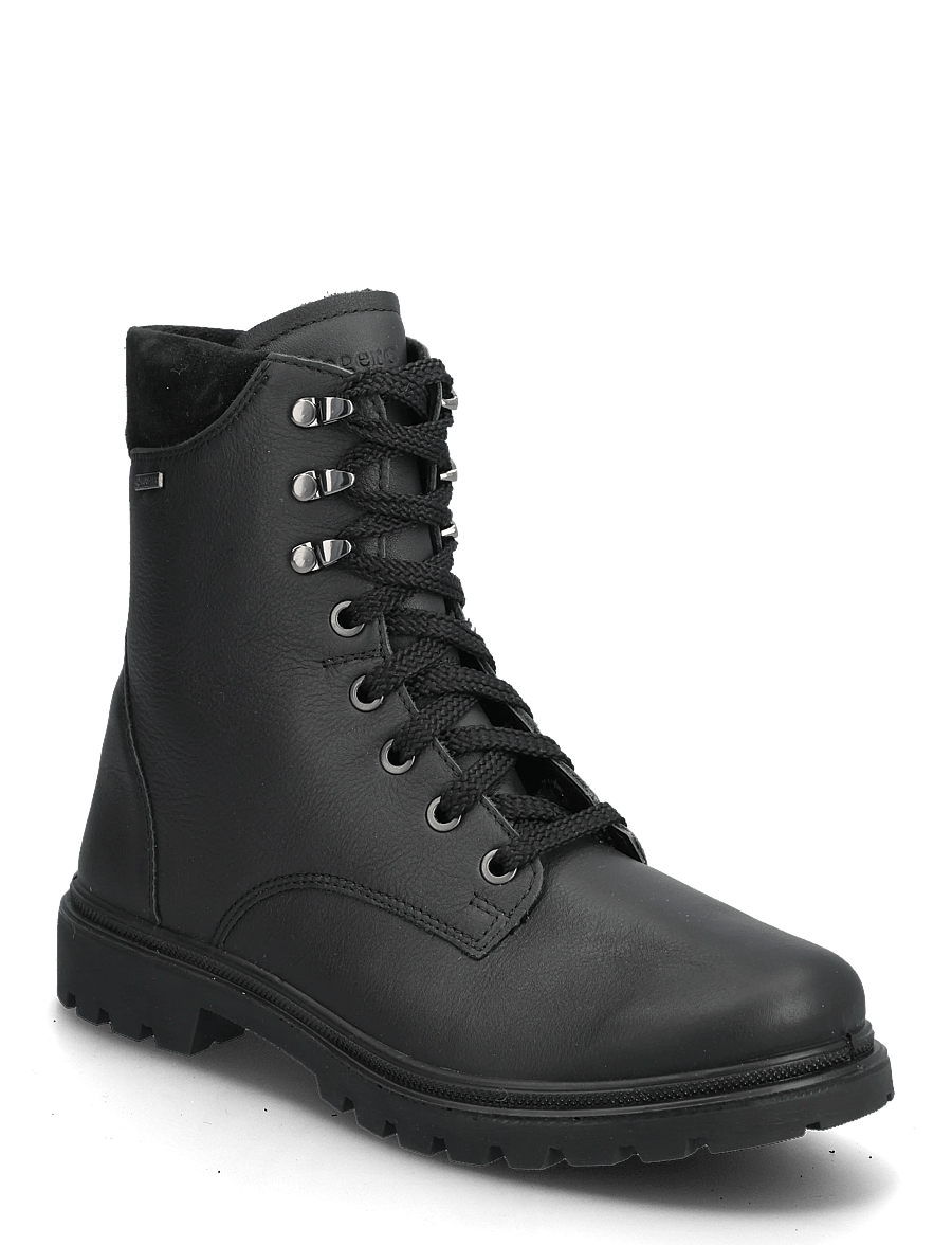 Legero - MONTA - geschnürte stiefel - black - 0