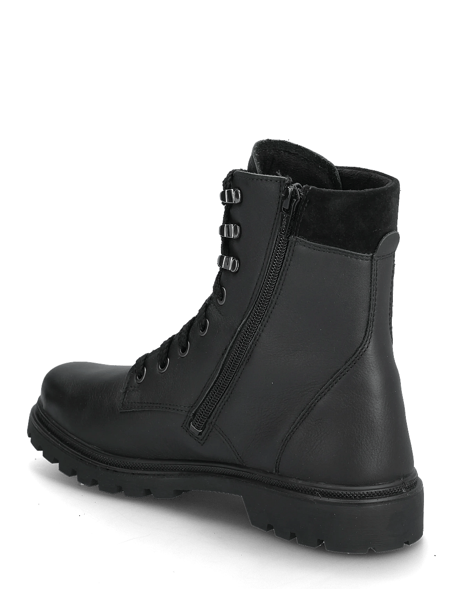 Legero - MONTA - geschnürte stiefel - black - 2