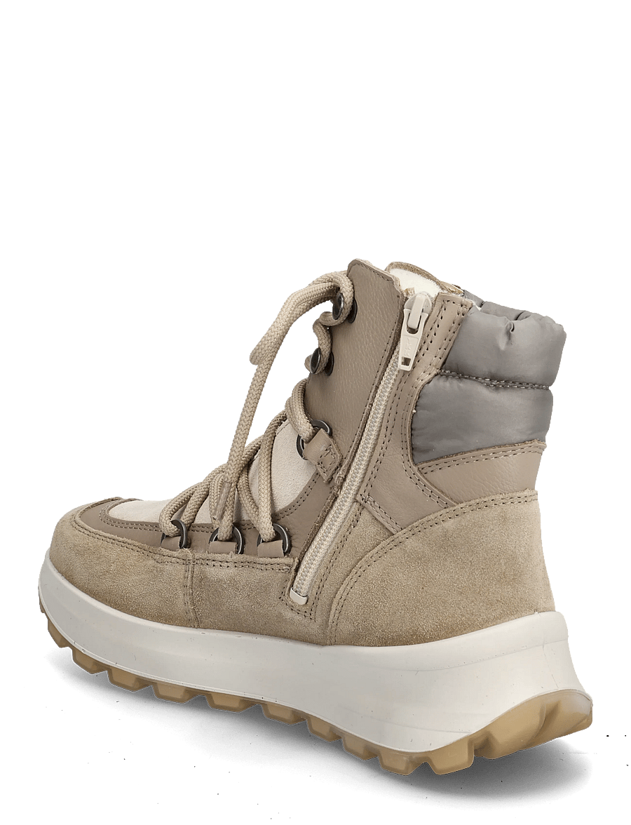 Legero - T4 RUN - geschnürte stiefel - beige - 2