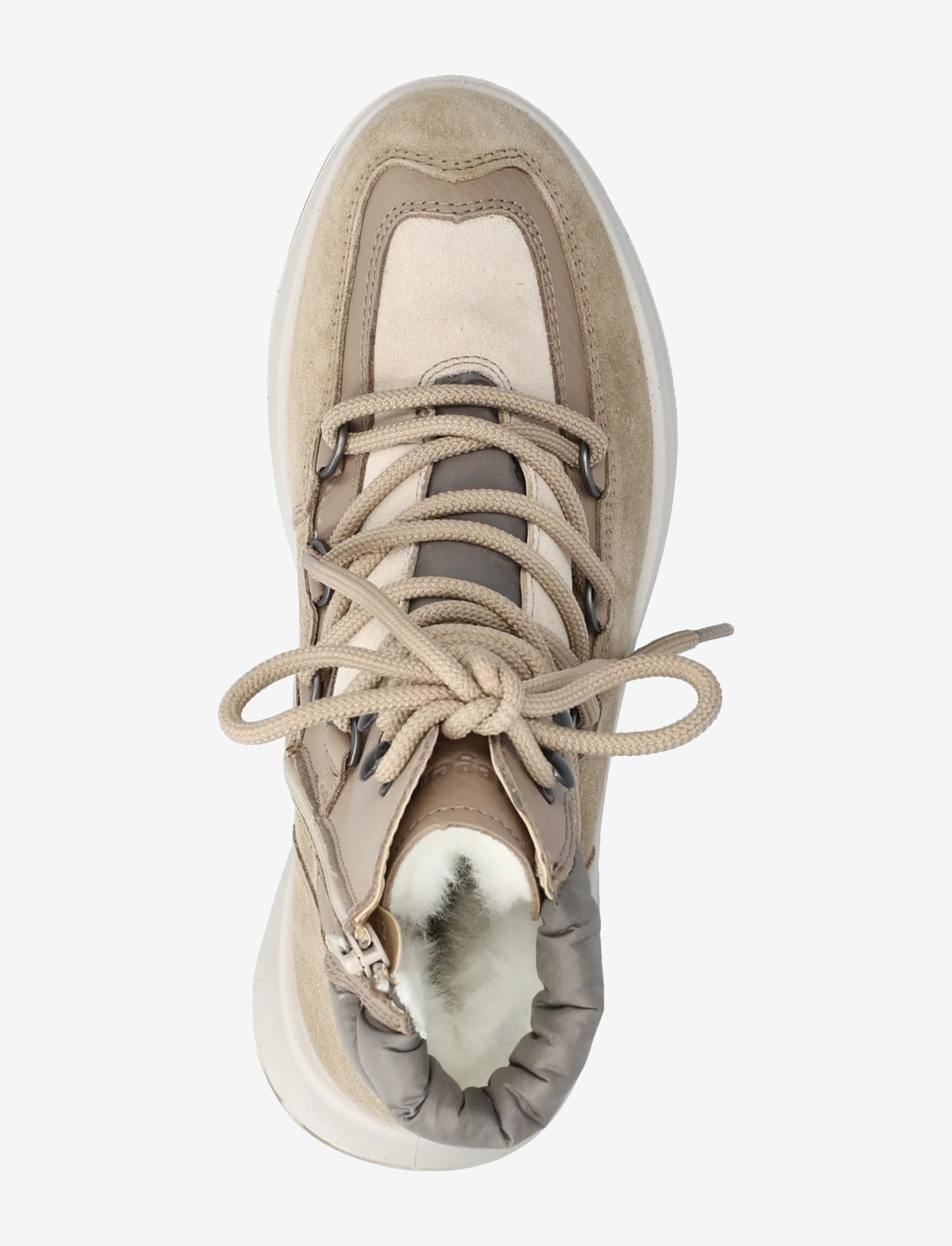 Legero - T4 RUN - geschnürte stiefel - beige - 3