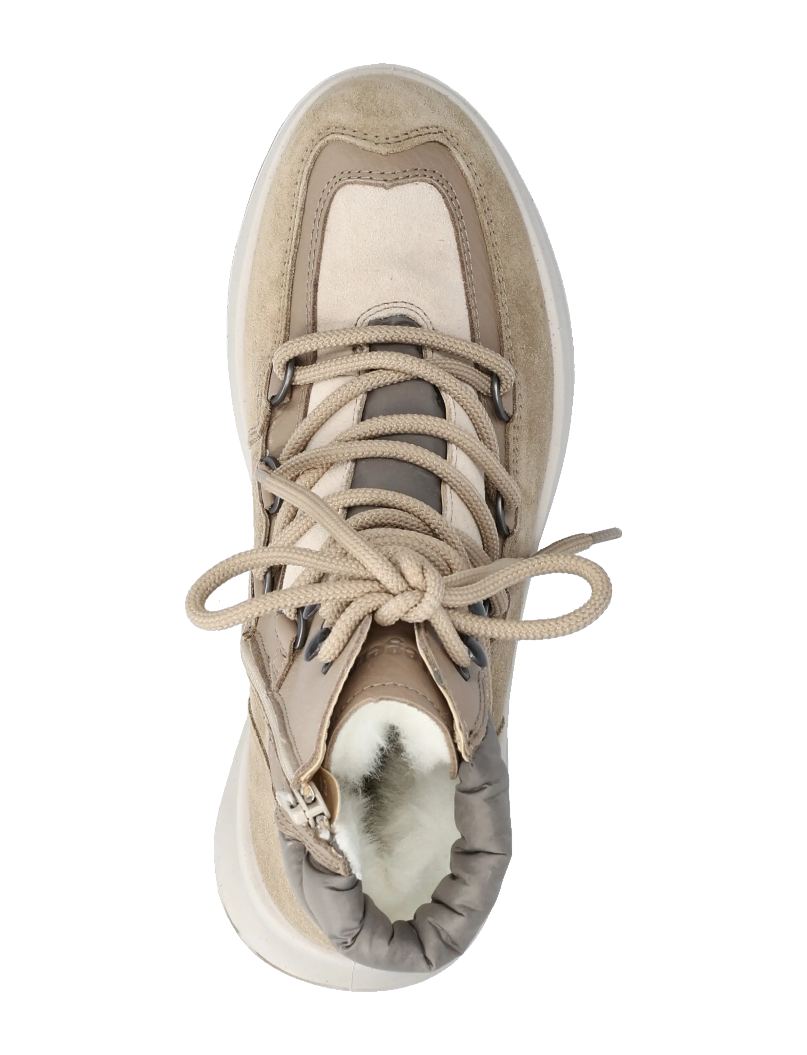 Legero - T4 RUN - snøreboots - beige - 3