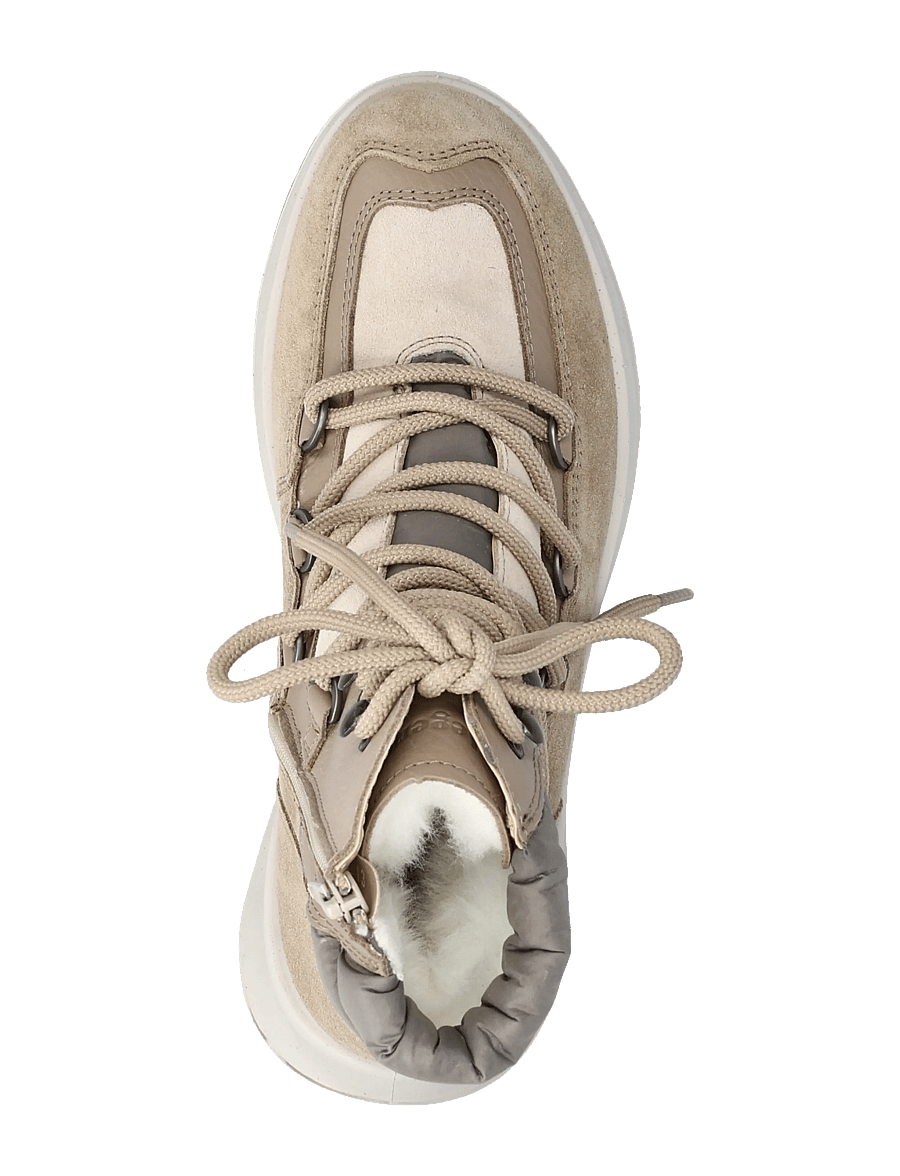 Legero - T4 RUN - geschnürte stiefel - beige - 3