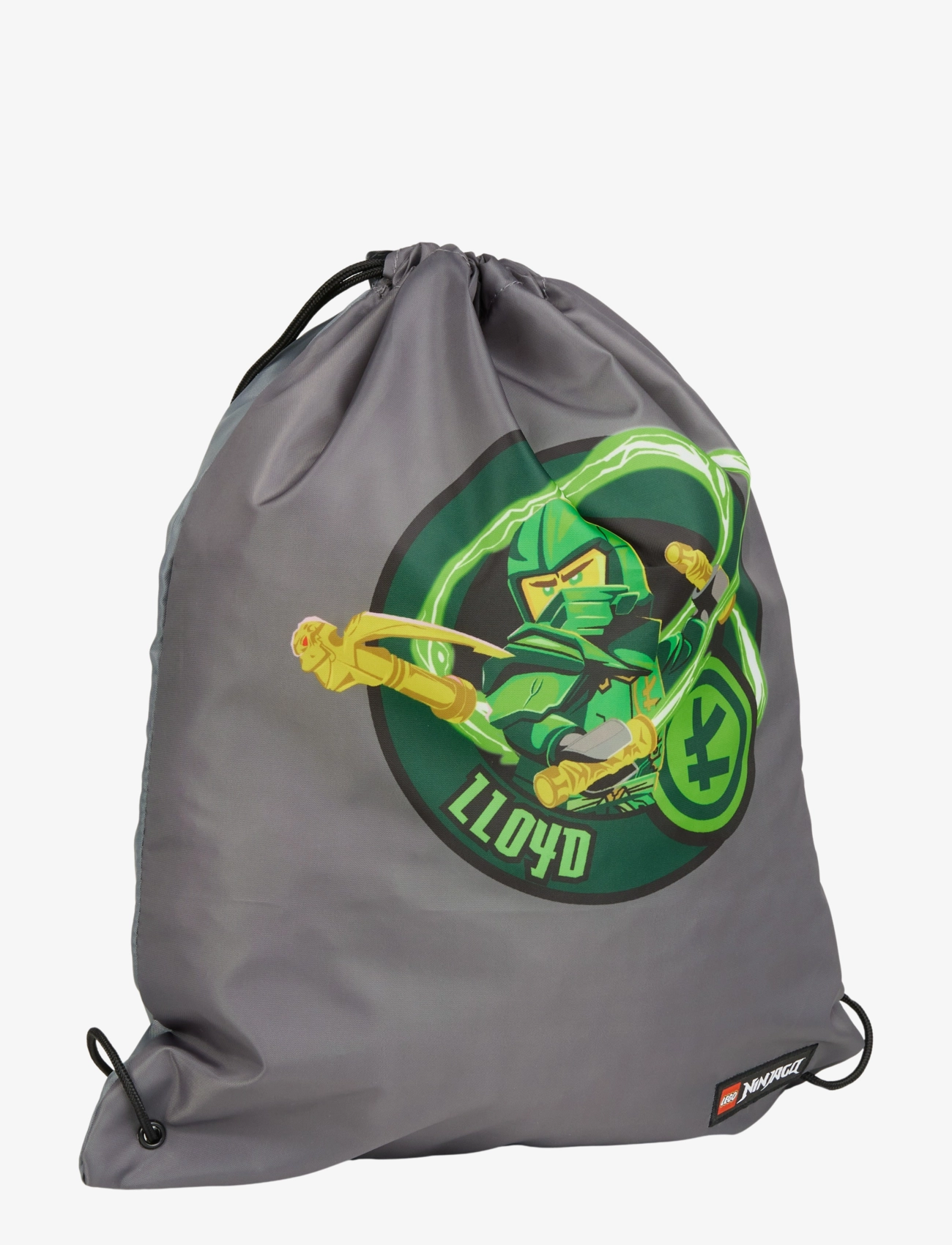 Lego Bags LEGO® Drawstring Bag - Lego Bags - NINJAGO® ELEMENTAL MASTER OF ENERGY / grey