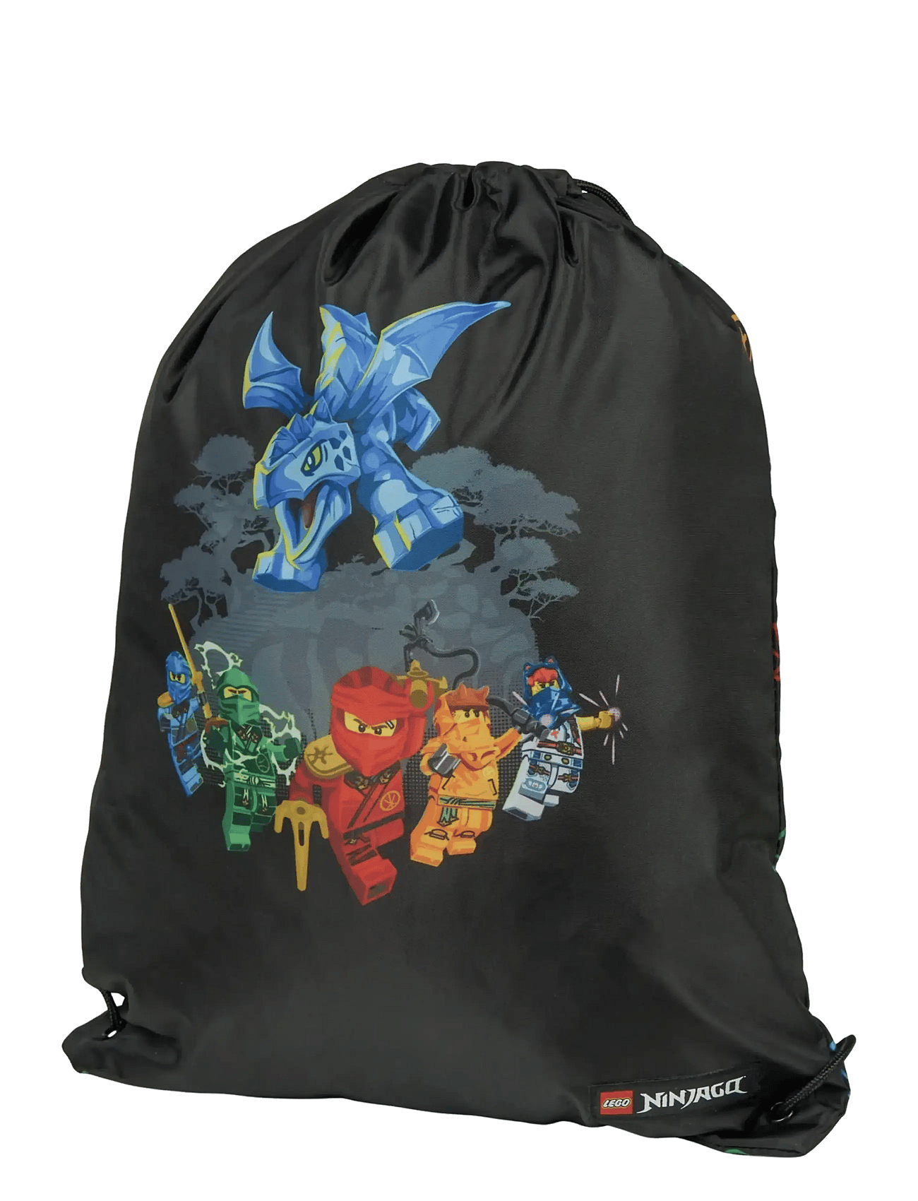 Lego Bags Lego® Drawstring Bag - Black - 11 L
