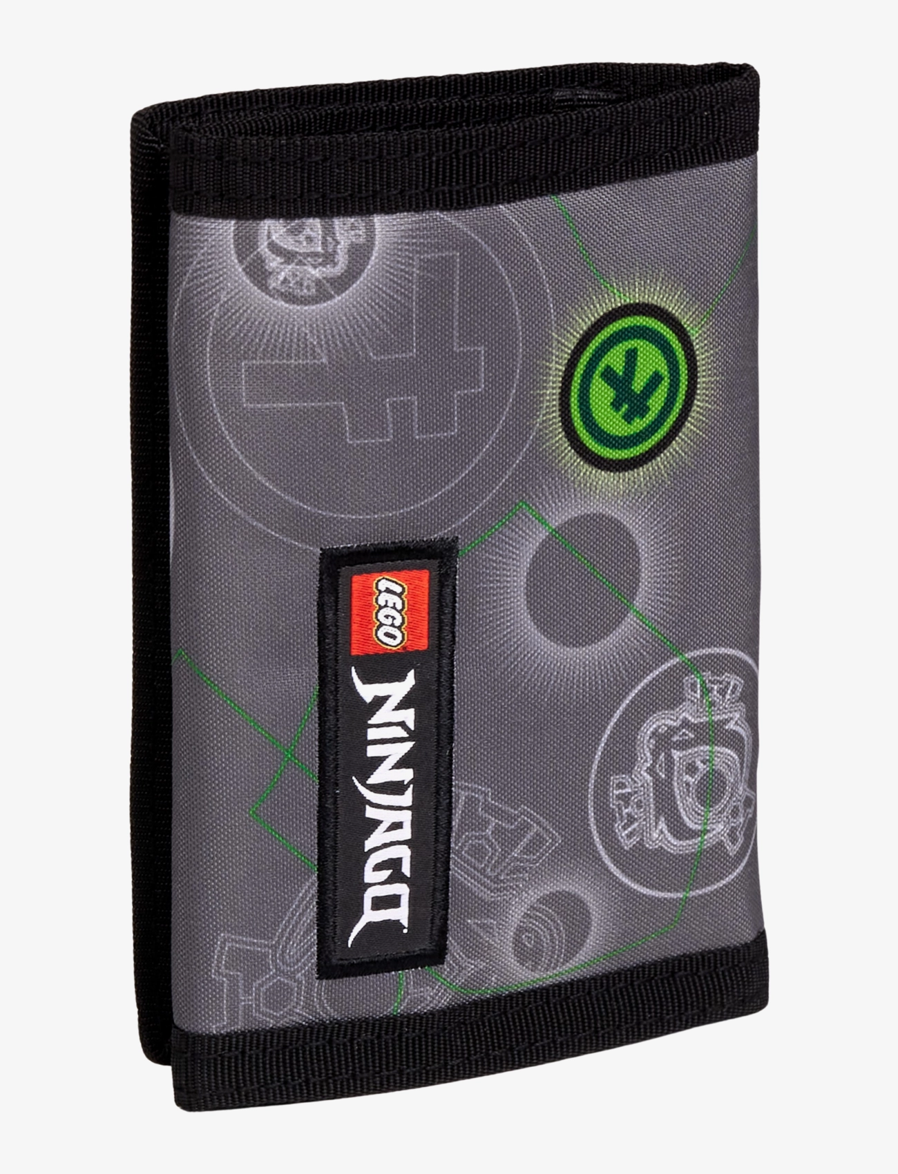 Lego Bags LEGO® Wallet - Lego Bags - NINJAGO® ELEMENTAL MASTER OF ENERGY / grey