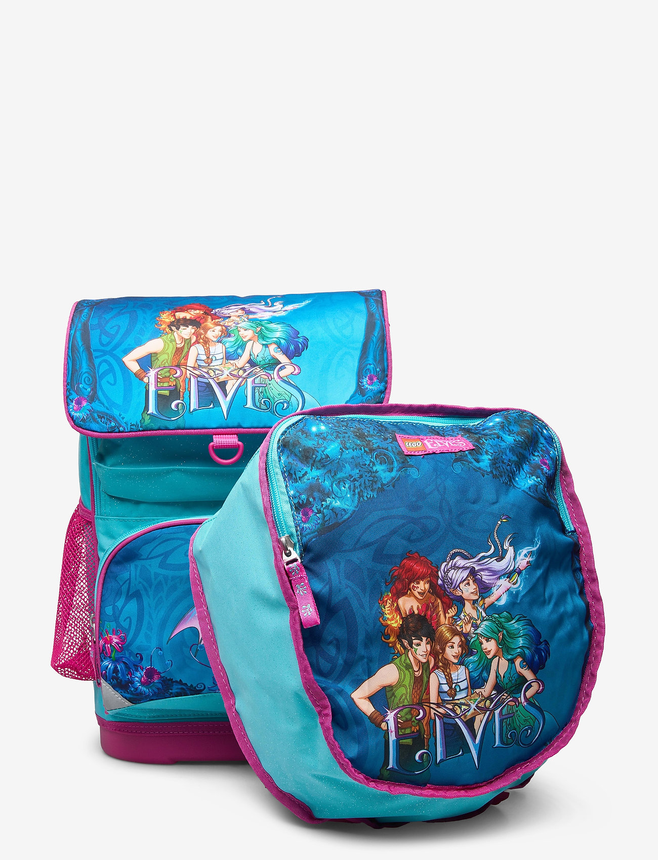 Lego Bags - Optimo School Bag - lego® friends™ elves/aqua blue - 0