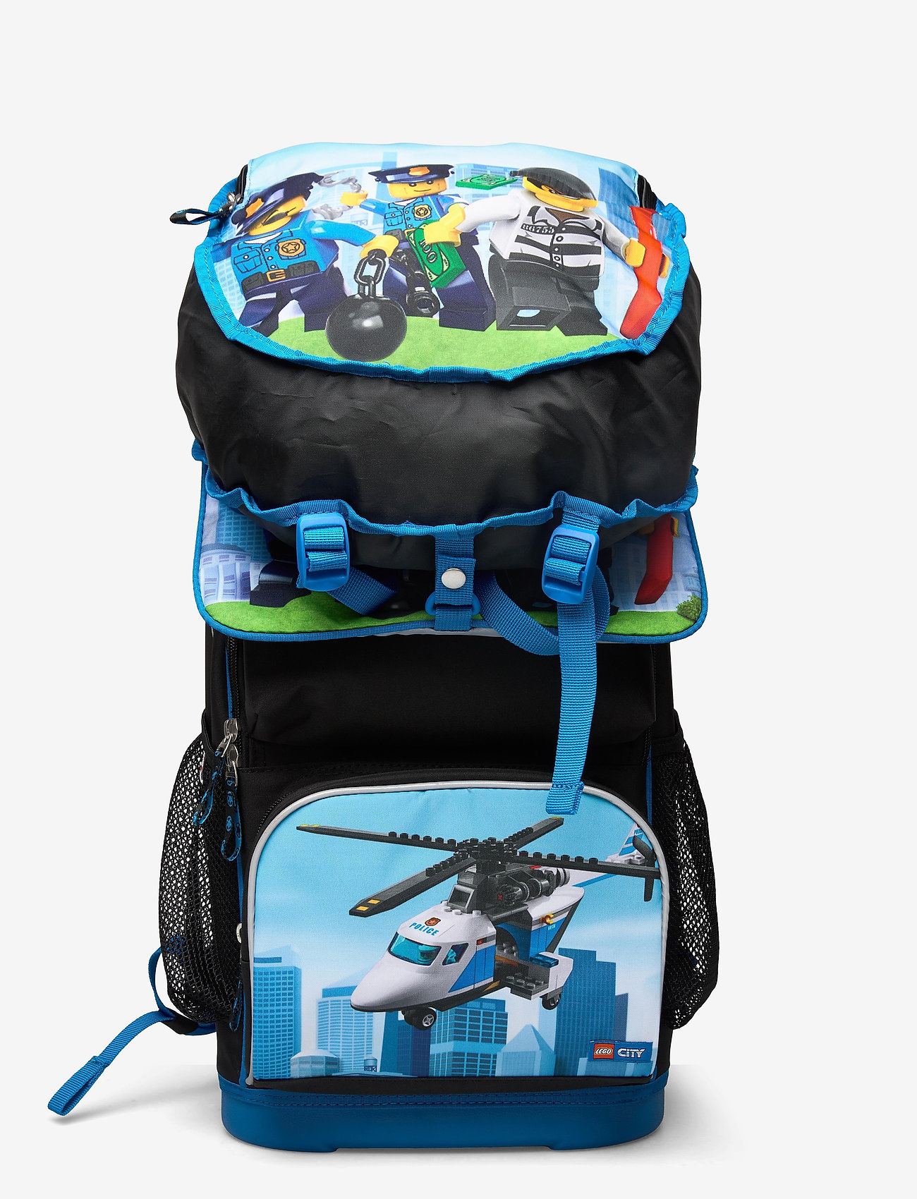 Lego Bags - Optimo School Bag - lego® city police chopper - 1