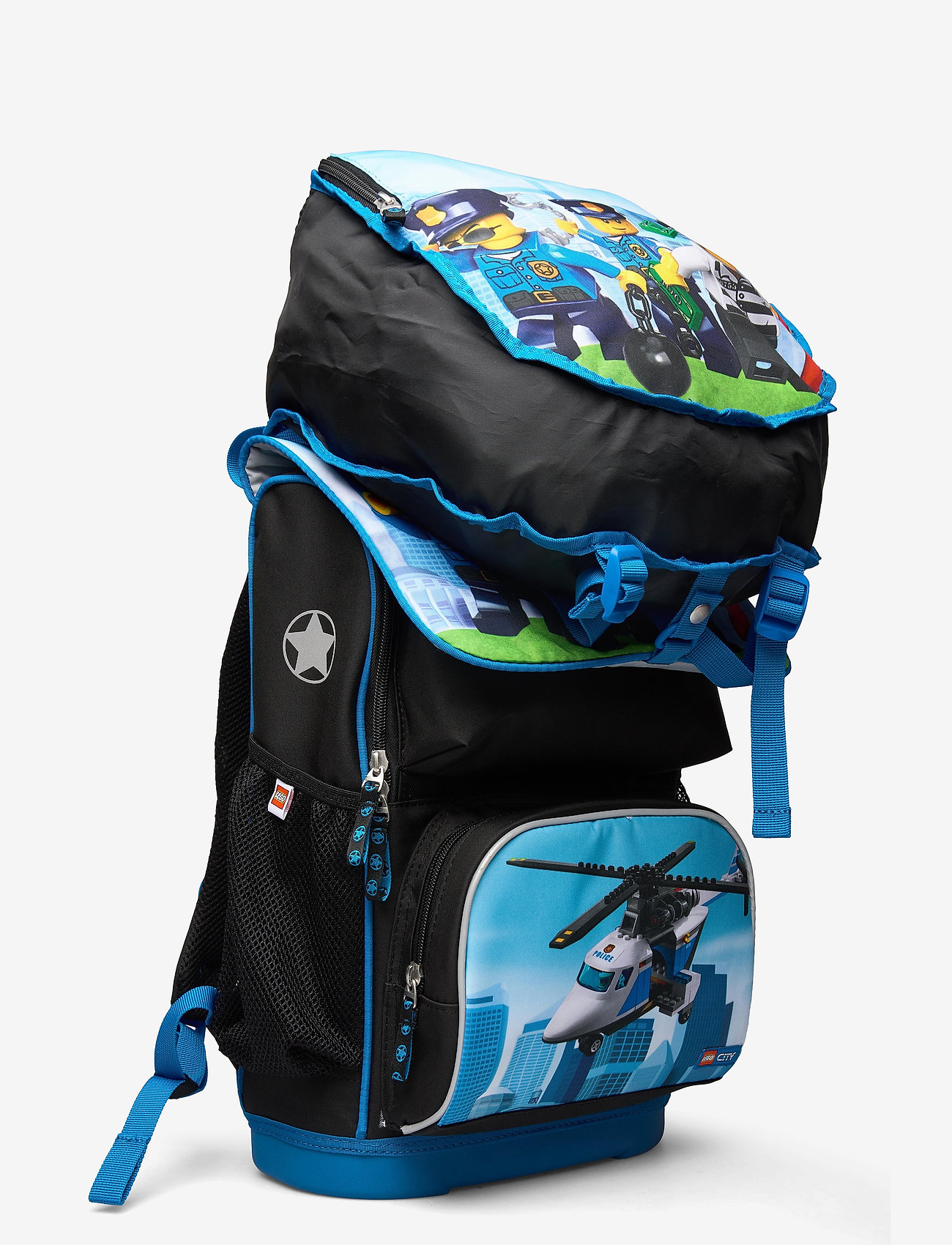 Lego Bags - Optimo School Bag - lego® city police chopper - 3