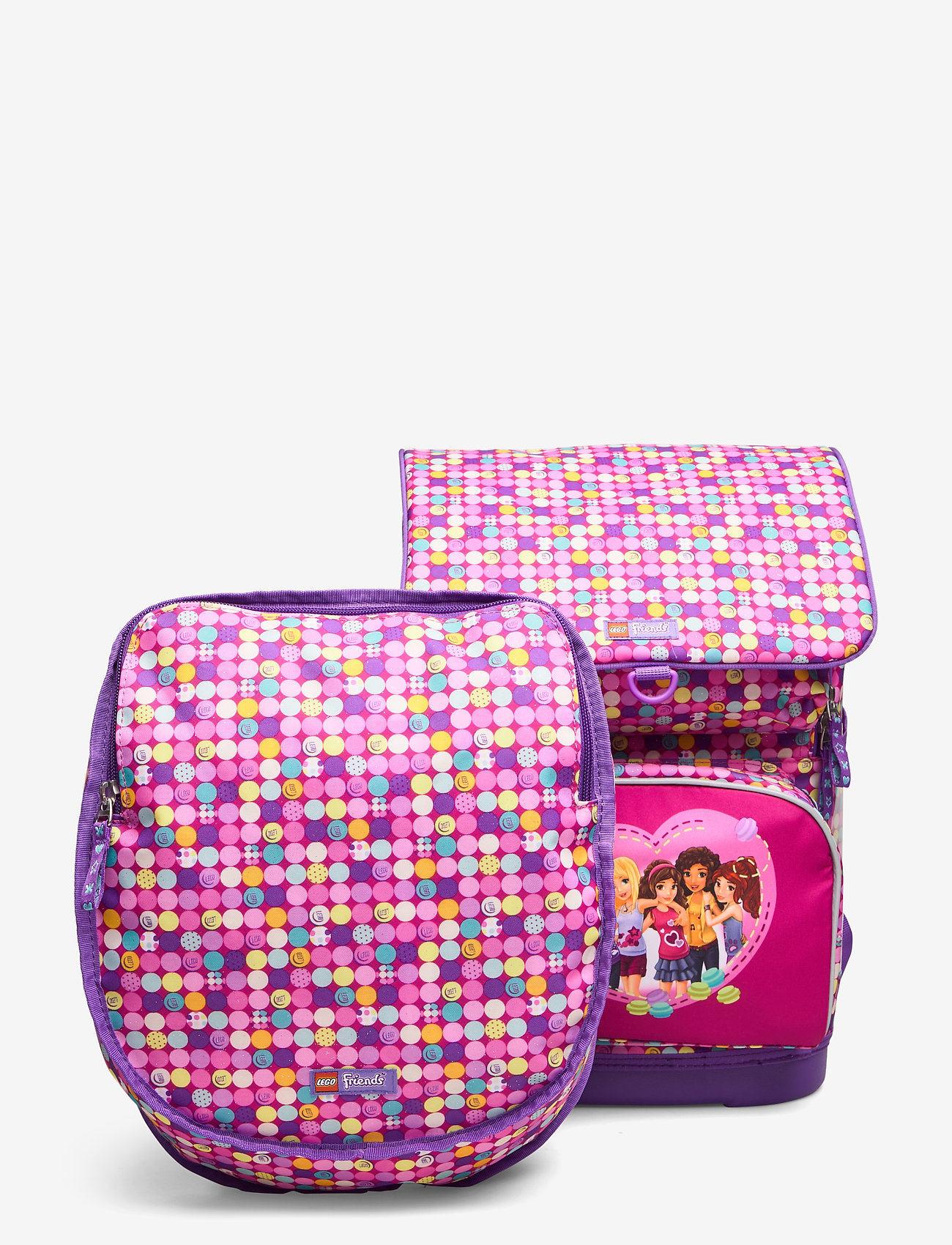 Lego Bags - Optimo School Bag - friends™ confetti - 0