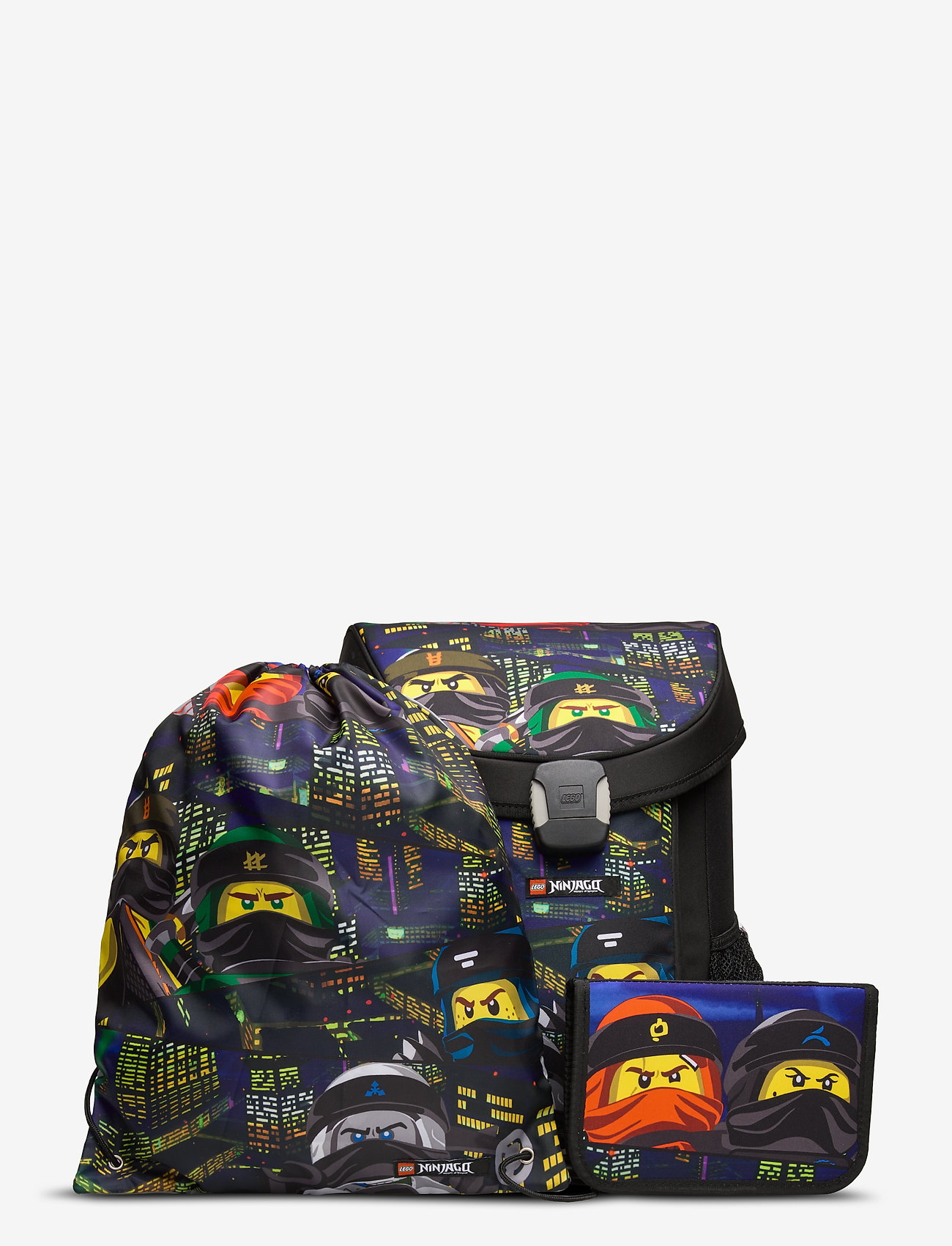 Lego Bags - LEGO® Easy school bag 3 pcs. Set - ninjago® urban - 0