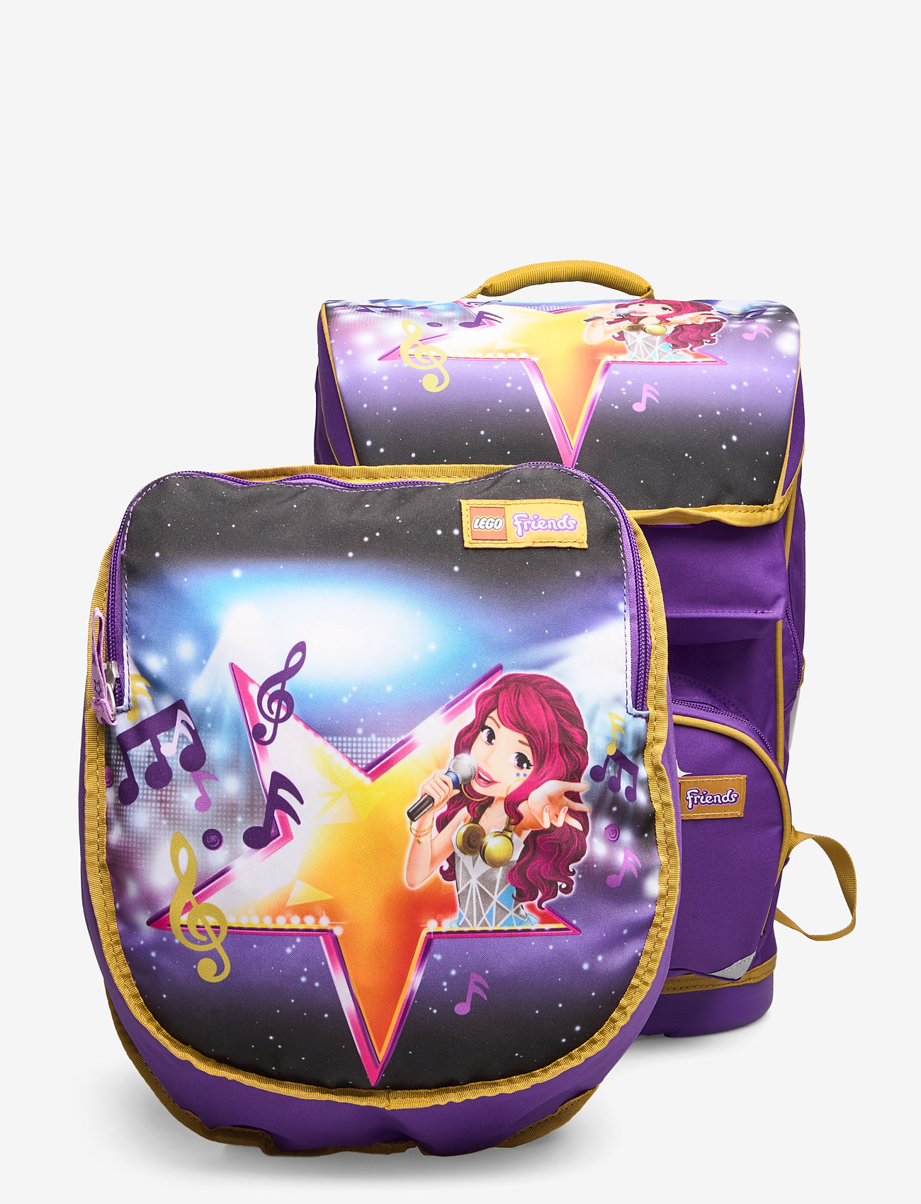 Lego Bags - Maxi School Bag Set - friends™ popstar - 0