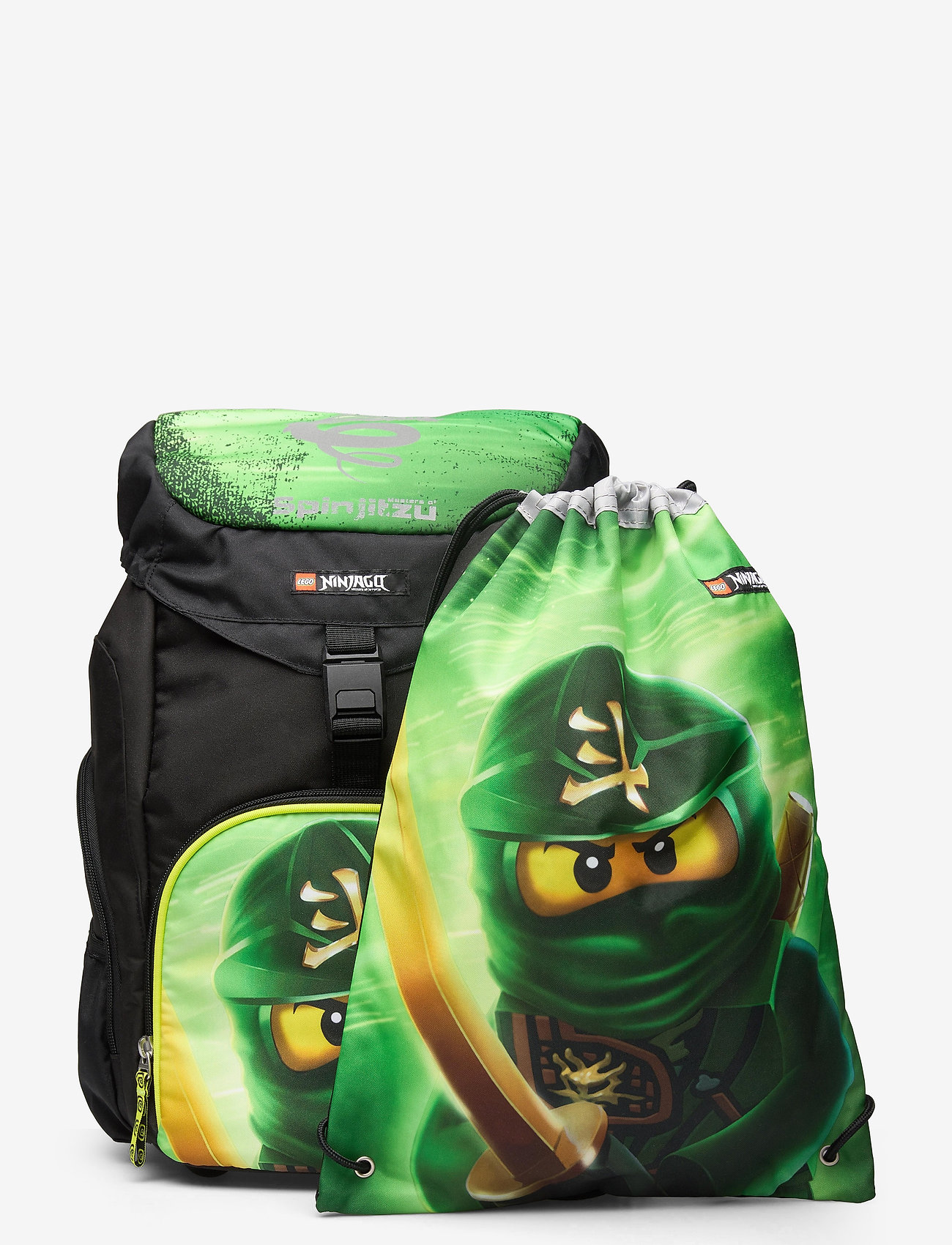 Lego Bags - Outbag Basic School Bag Set - lego® ninjago® lloyd garmadon - 0