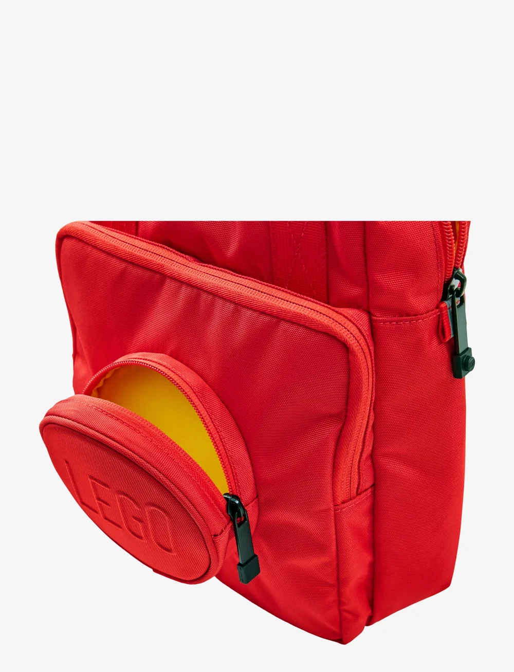 Lego Bags - LEGO Signature Brick 1x1 Kids Backpack - skoletasker - signature brick bright red - 2