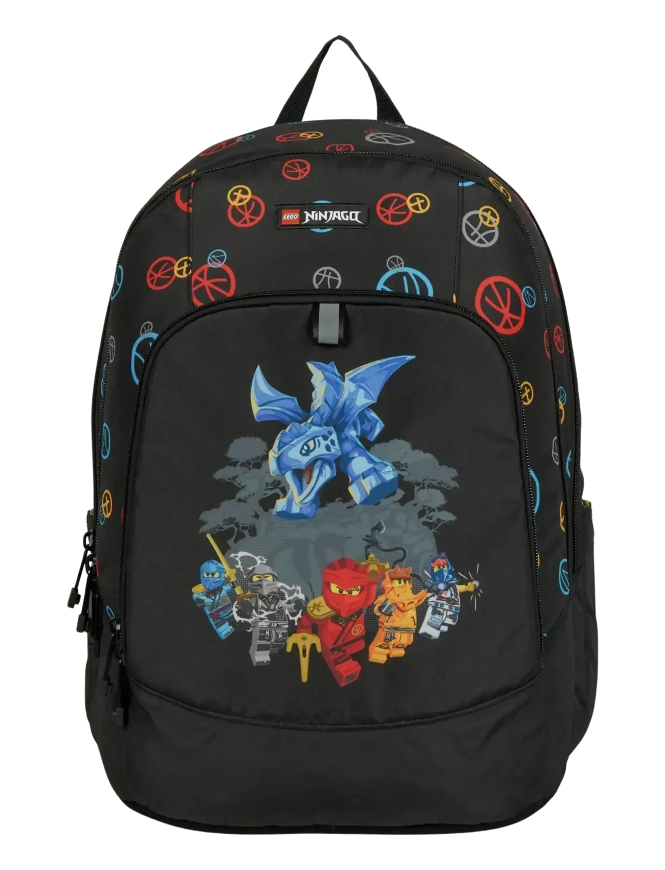 Lego Bags LEGO®  Base School Bag - Back to school - NINJAGO® NINJA SKILLS / black