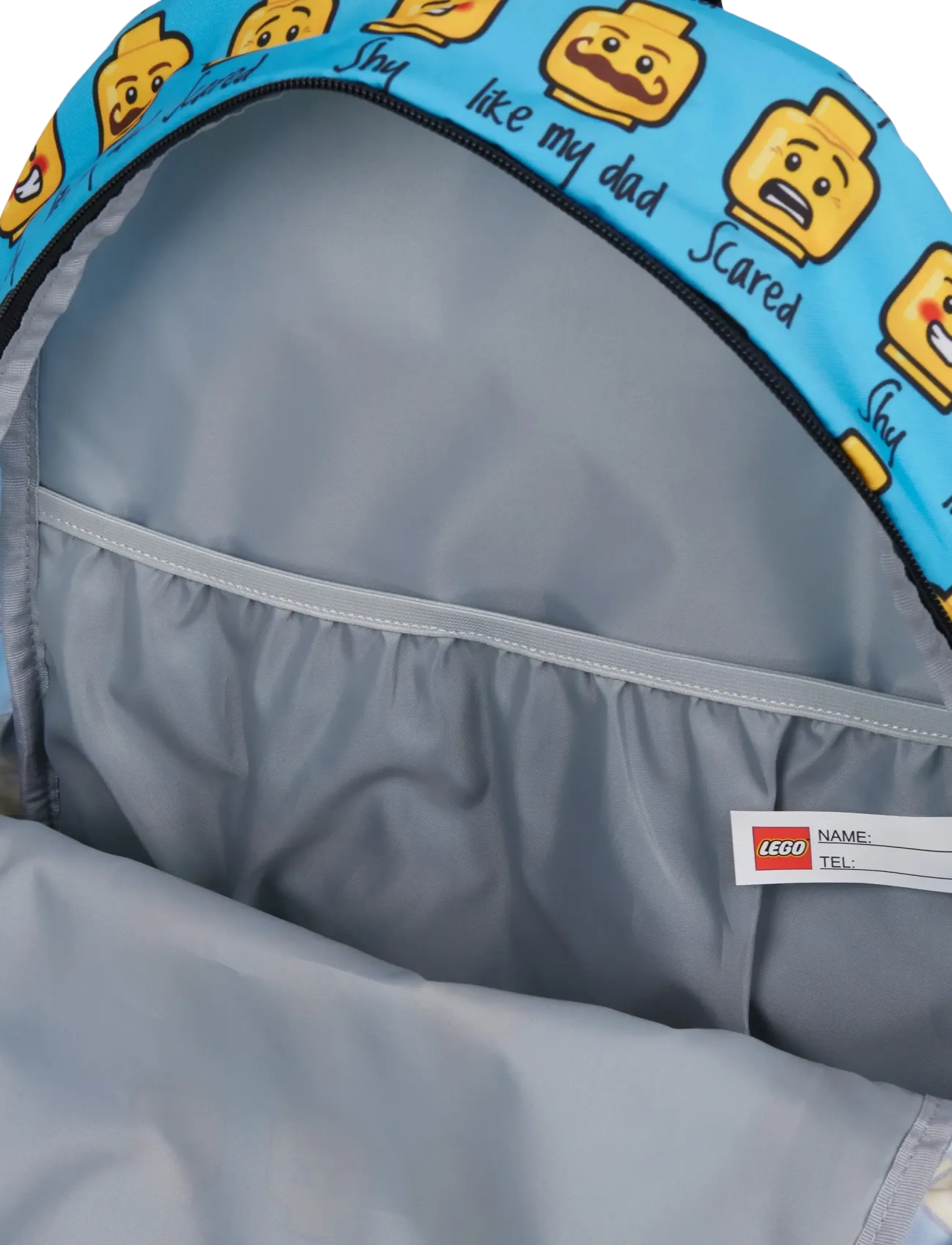 Lego Bags - LEGO® School Backpack - skolväskor - minifigures™, today i feel - 2