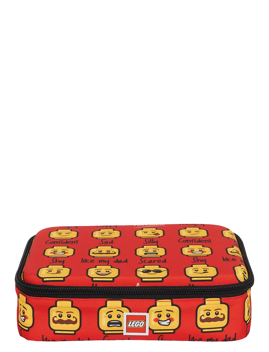 Lego Bags - LEGO® Lunchbox - lunchlådor - minifigures™, red, today i feel - 1