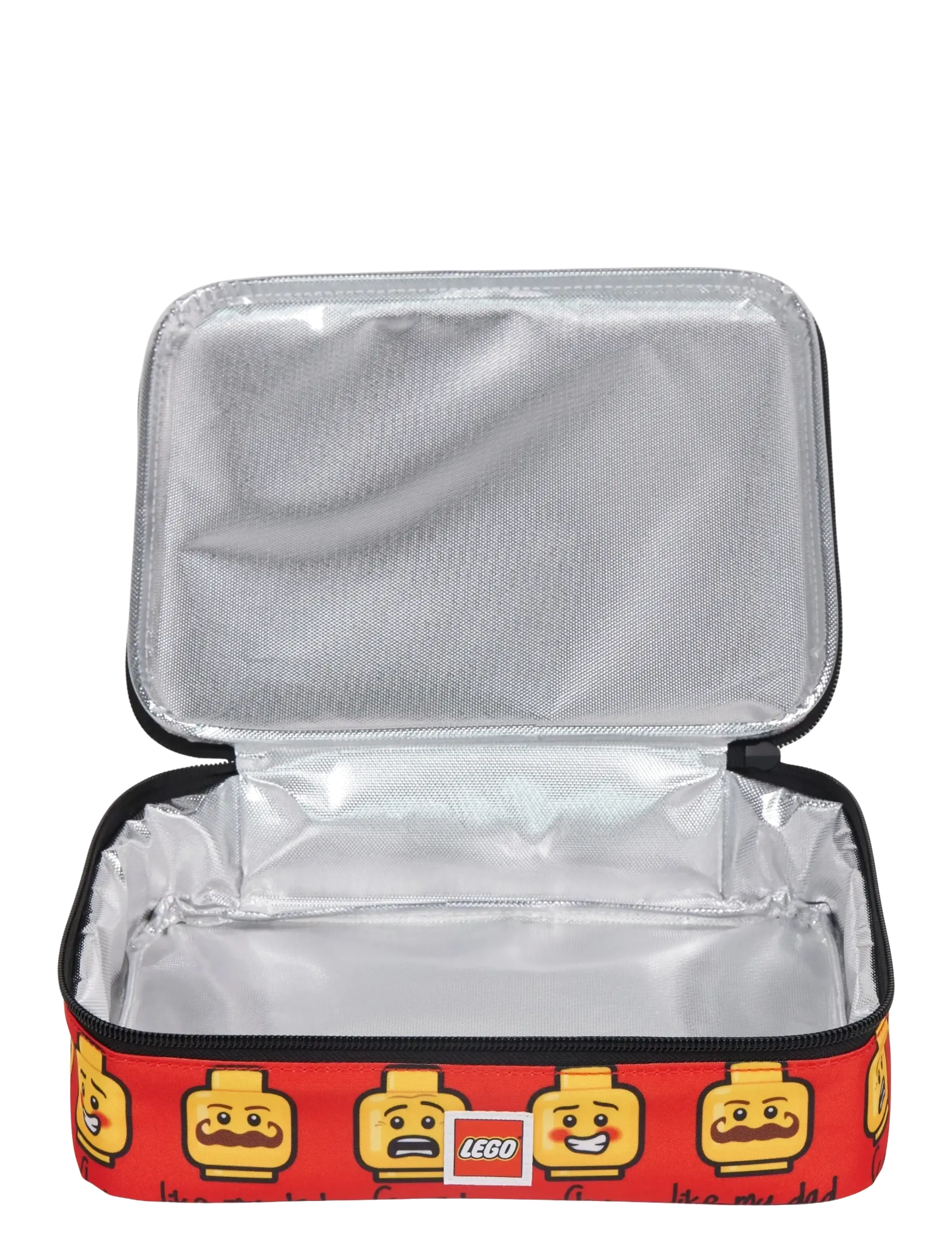 Lego Bags - LEGO® Lunchbox - lunchlådor - minifigures™, red, today i feel - 2