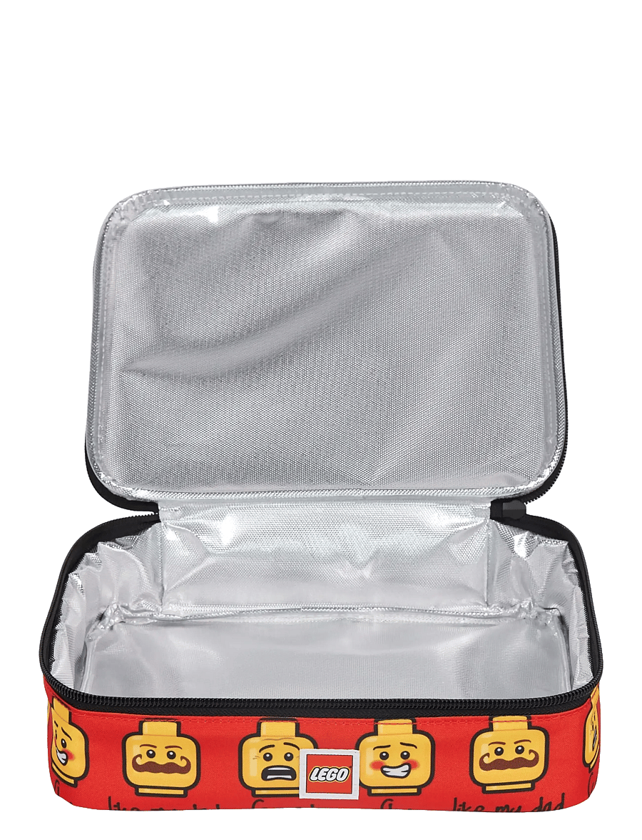 Lego Bags - LEGO® Lunchbox - lunchlådor - minifigures™, red, today i feel - 2