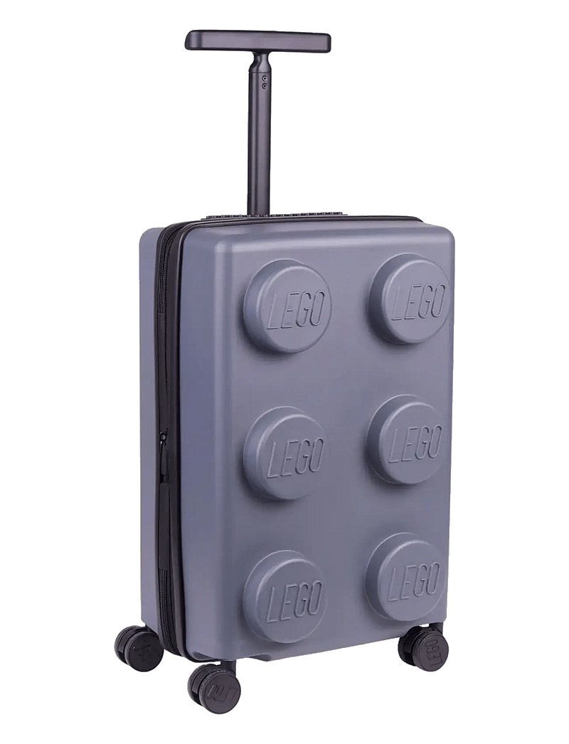Lego Bags - LEGO® Brick 2x3 Trolley Expandable - rejsetasker til børn - stone grey - 1