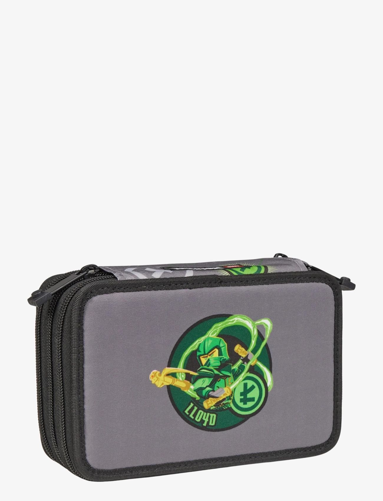 Lego Bags LEGO® 3 layer pencil case with content - Lego Bags - NINJAGO® ELEMENTAL MASTER OF ENERGY / grey