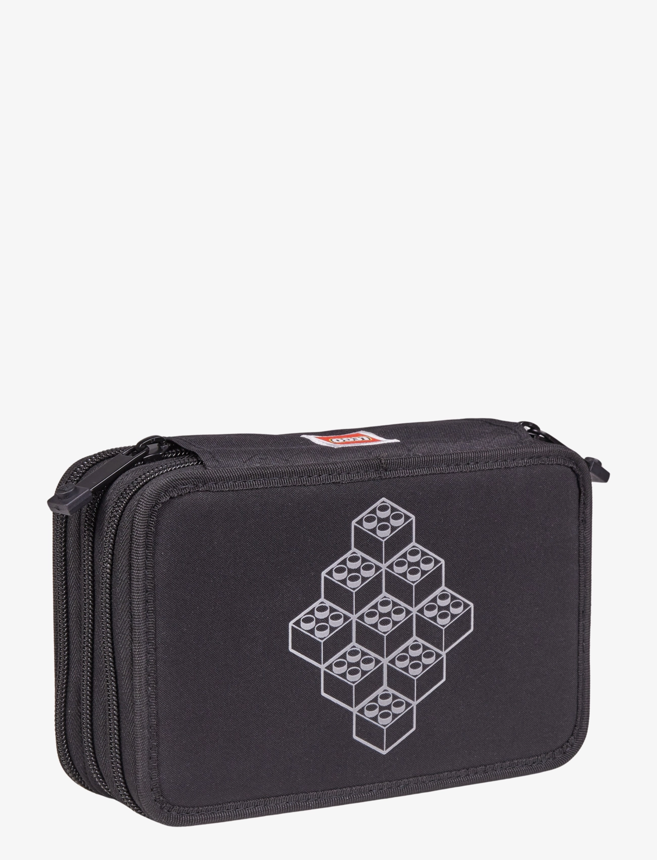 Lego Bags LEGO® 3 layer pencil case with content - Lego Bags - BRICKS / black
