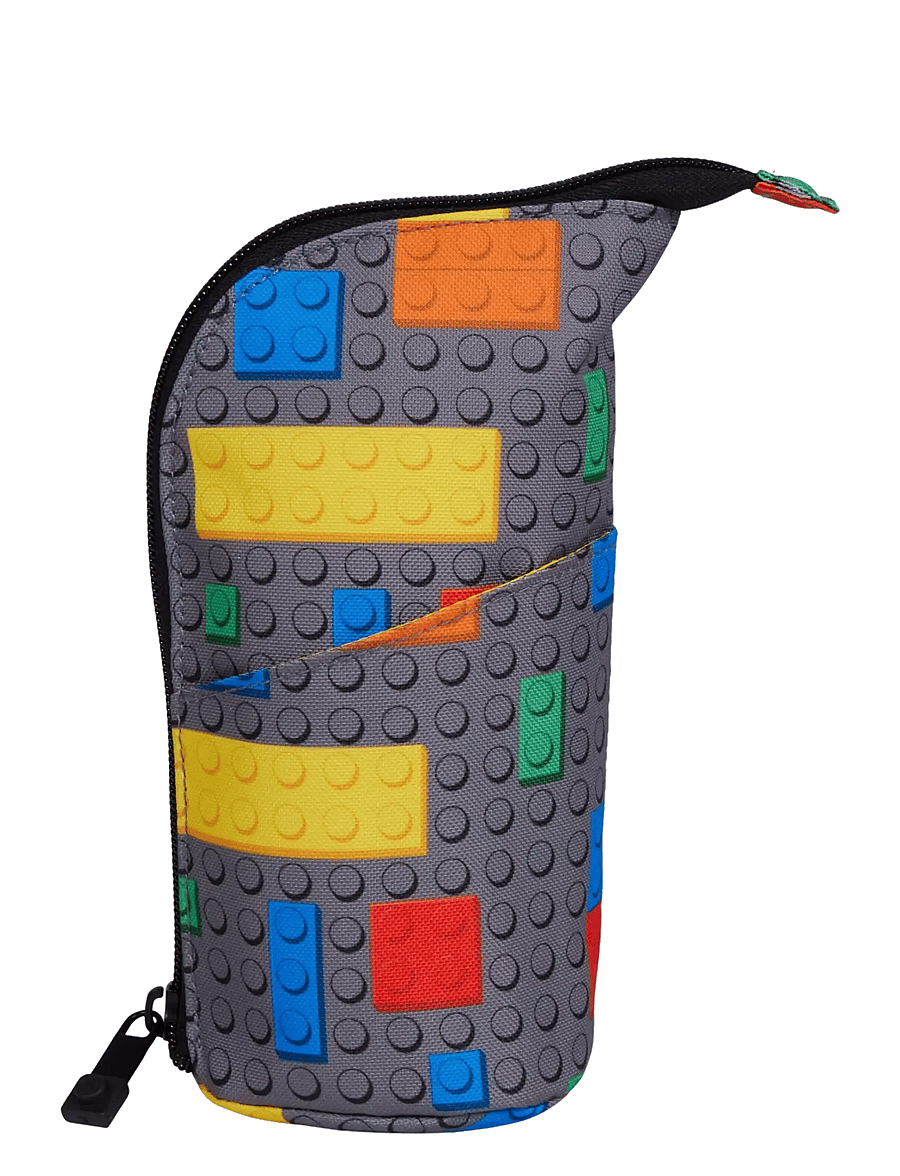 Lego Bags - LEGO® Standing Pencil Case - pennfodral - colorful bricks - 1