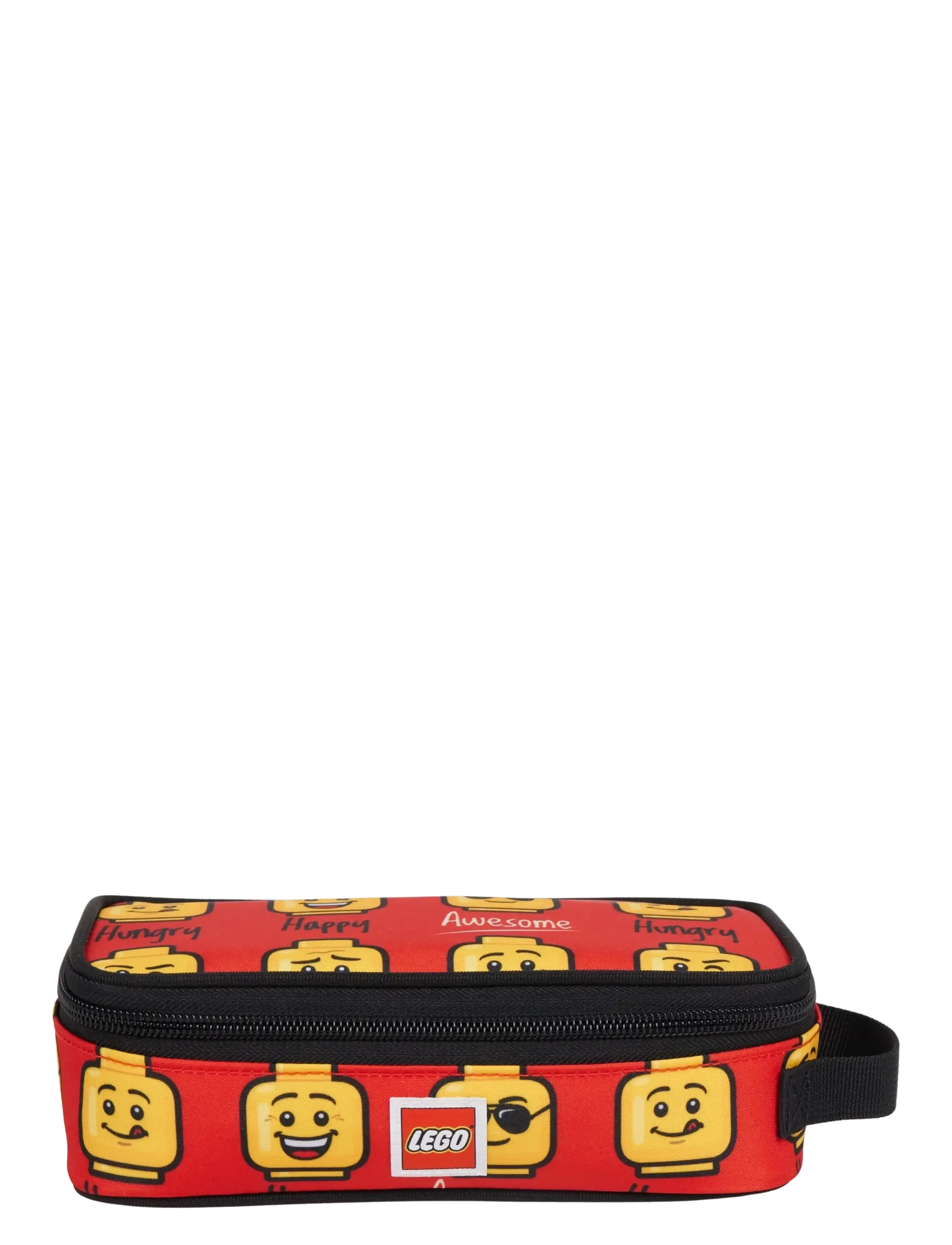 Lego Bags - LEGO® Core Pencil Box - pennfodral - minifigures™, red, today i feel - 2