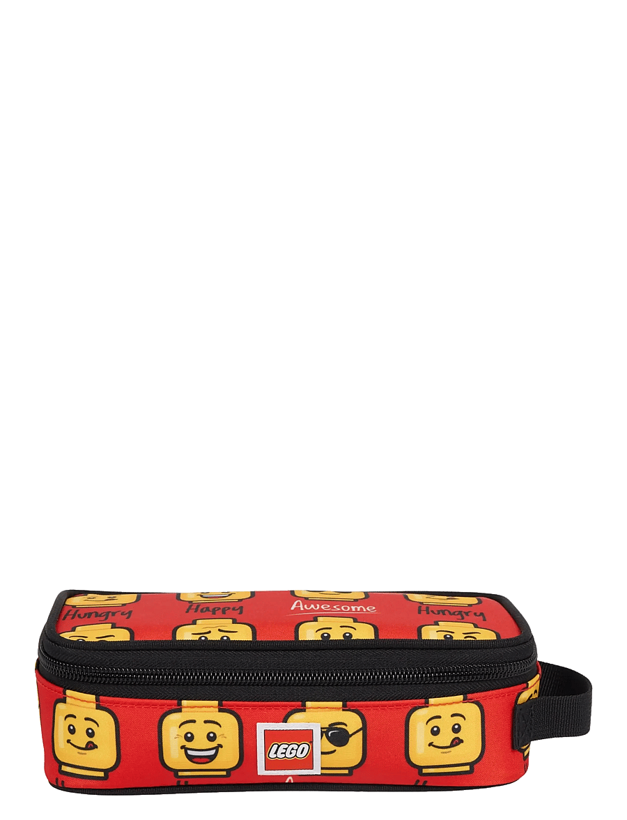 Lego Bags - LEGO® Core Pencil Box - pennfodral - minifigures™, red, today i feel - 2