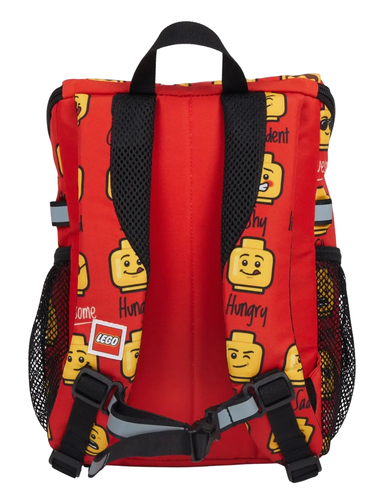 Lego Bags - LEGO® Beanie Backpack - skolväskor - minifigures™, red, today i feel - 1