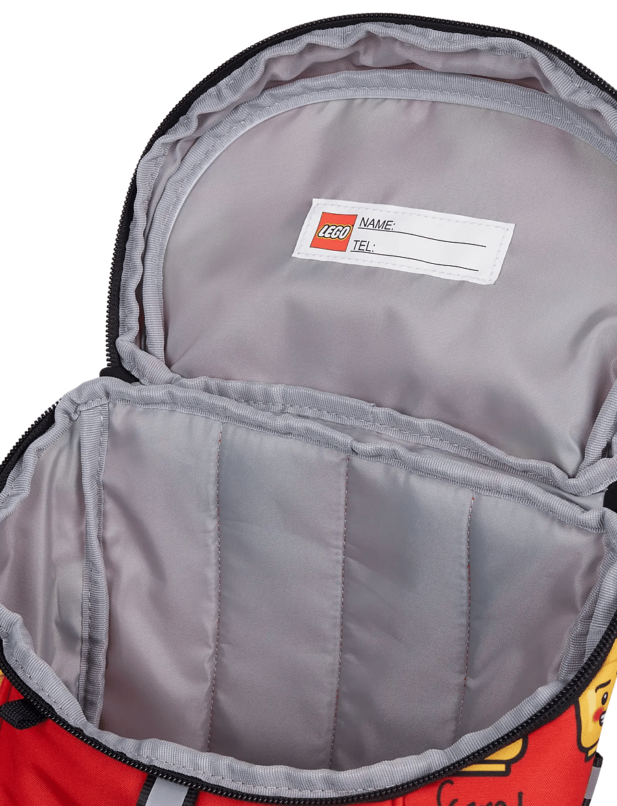 Lego Bags - LEGO® Beanie Backpack - skolväskor - minifigures™, red, today i feel - 3