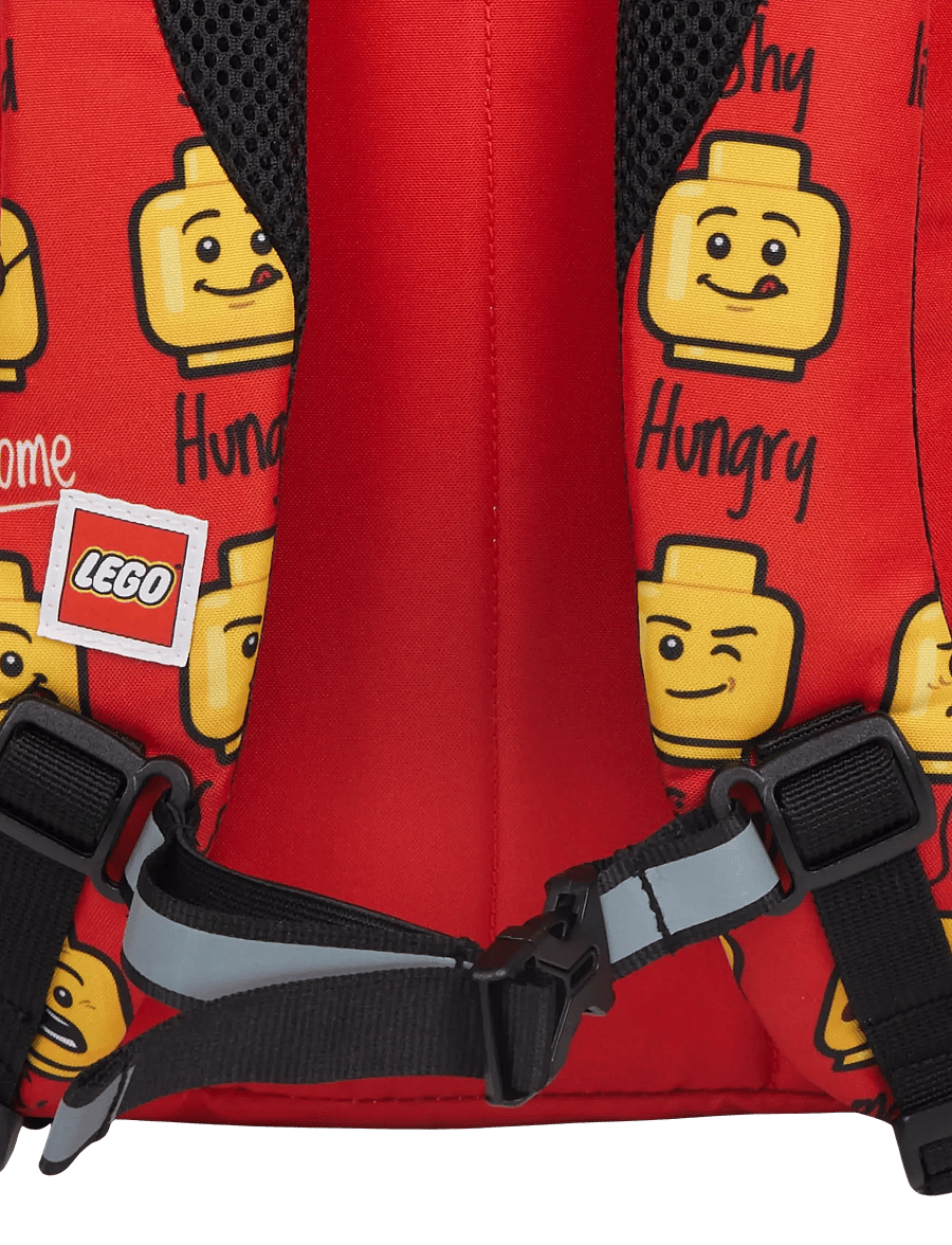 Lego Bags - LEGO® Beanie Backpack - skolväskor - minifigures™, red, today i feel - 4