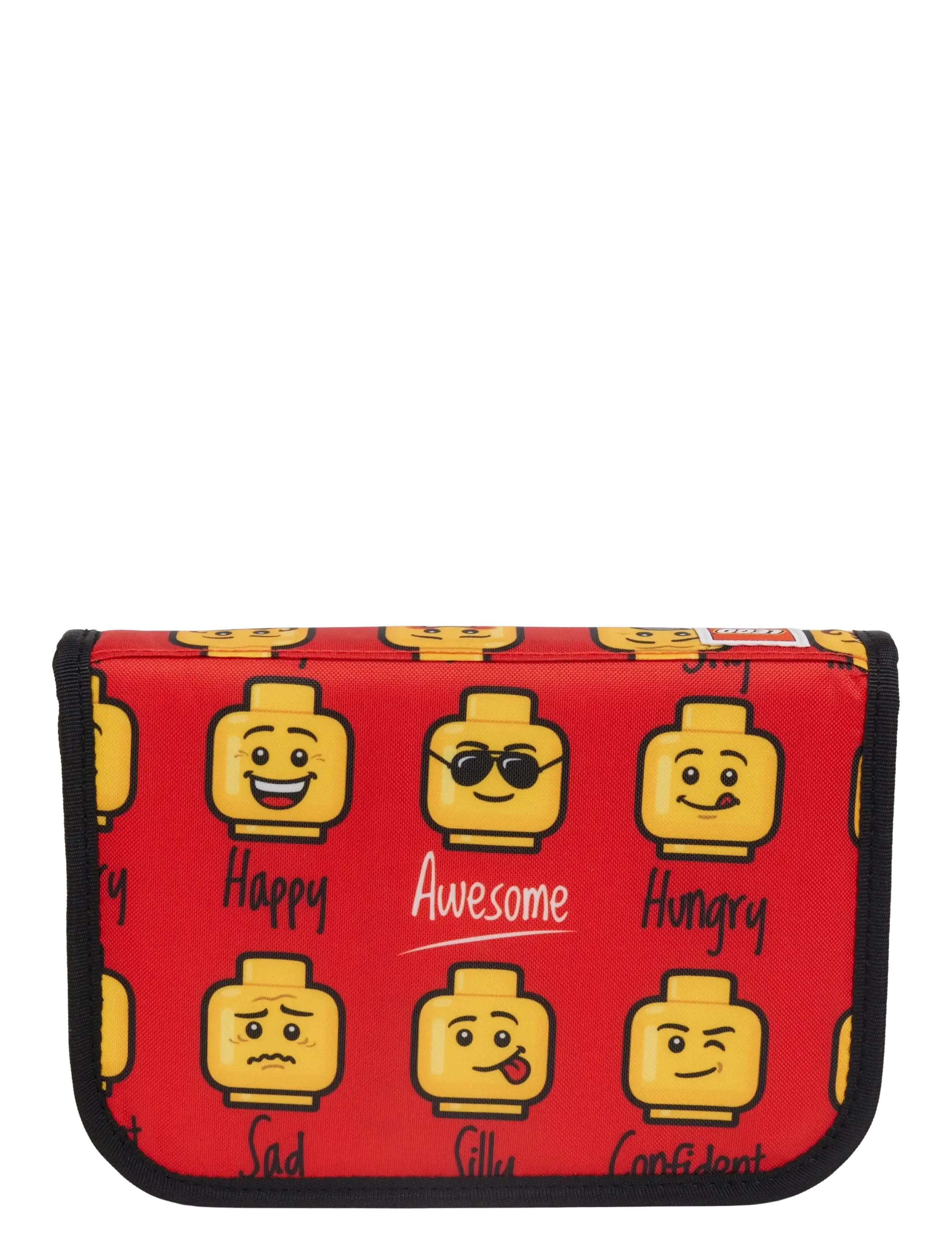 Lego Bags - LEGO® Pencil Case without content - pennfodral - minifigures™, red, today i feel - 1