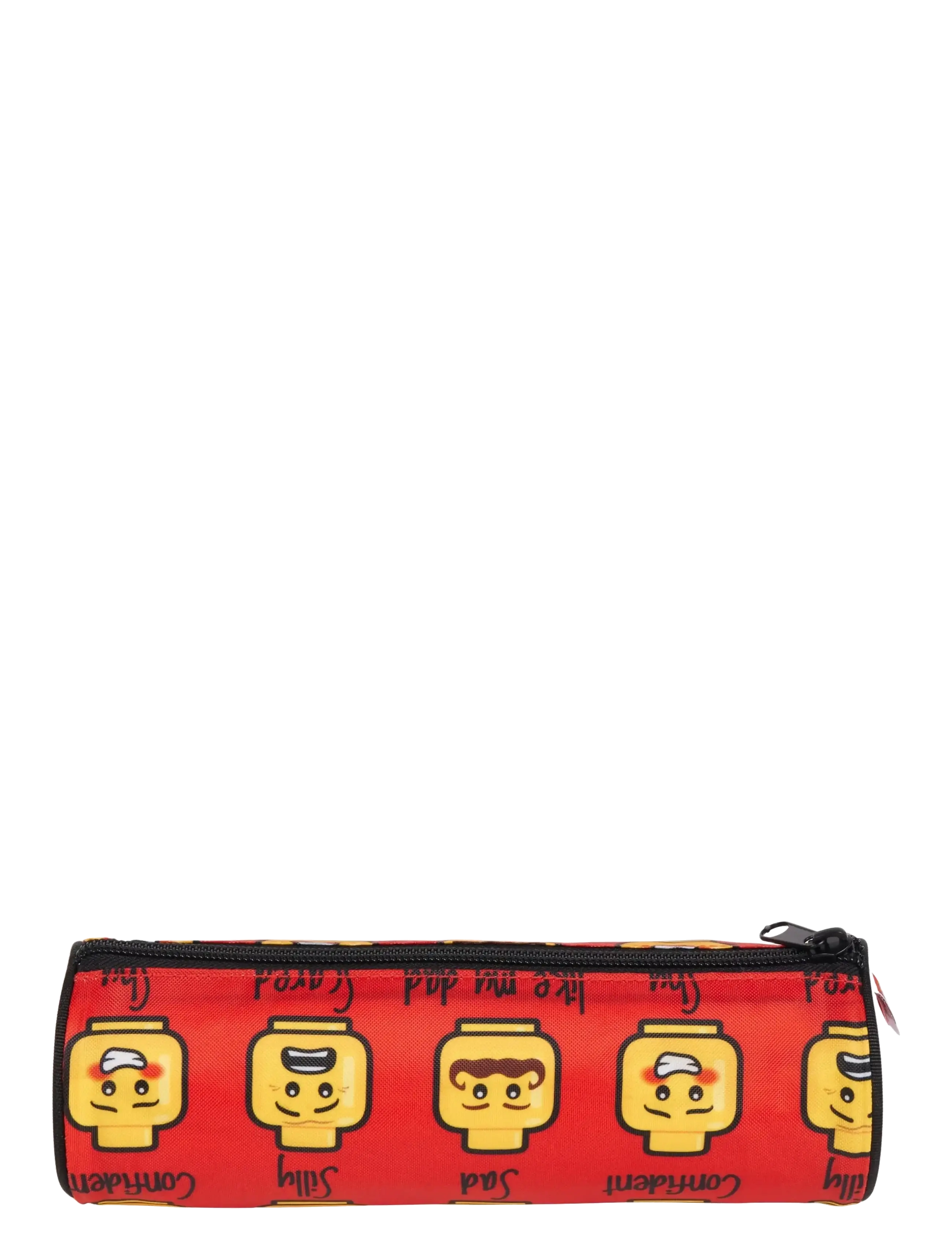 Lego Bags - LEGO® Pencil roll - pennfodral - minifigures™, red, today i feel - 1