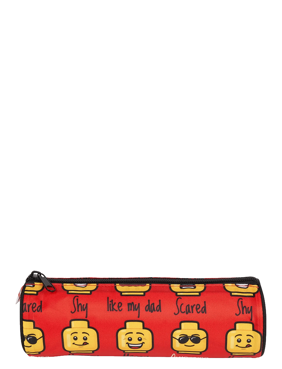 Lego Bags - LEGO® Pencil roll - pennfodral - minifigures™, red, today i feel - 2