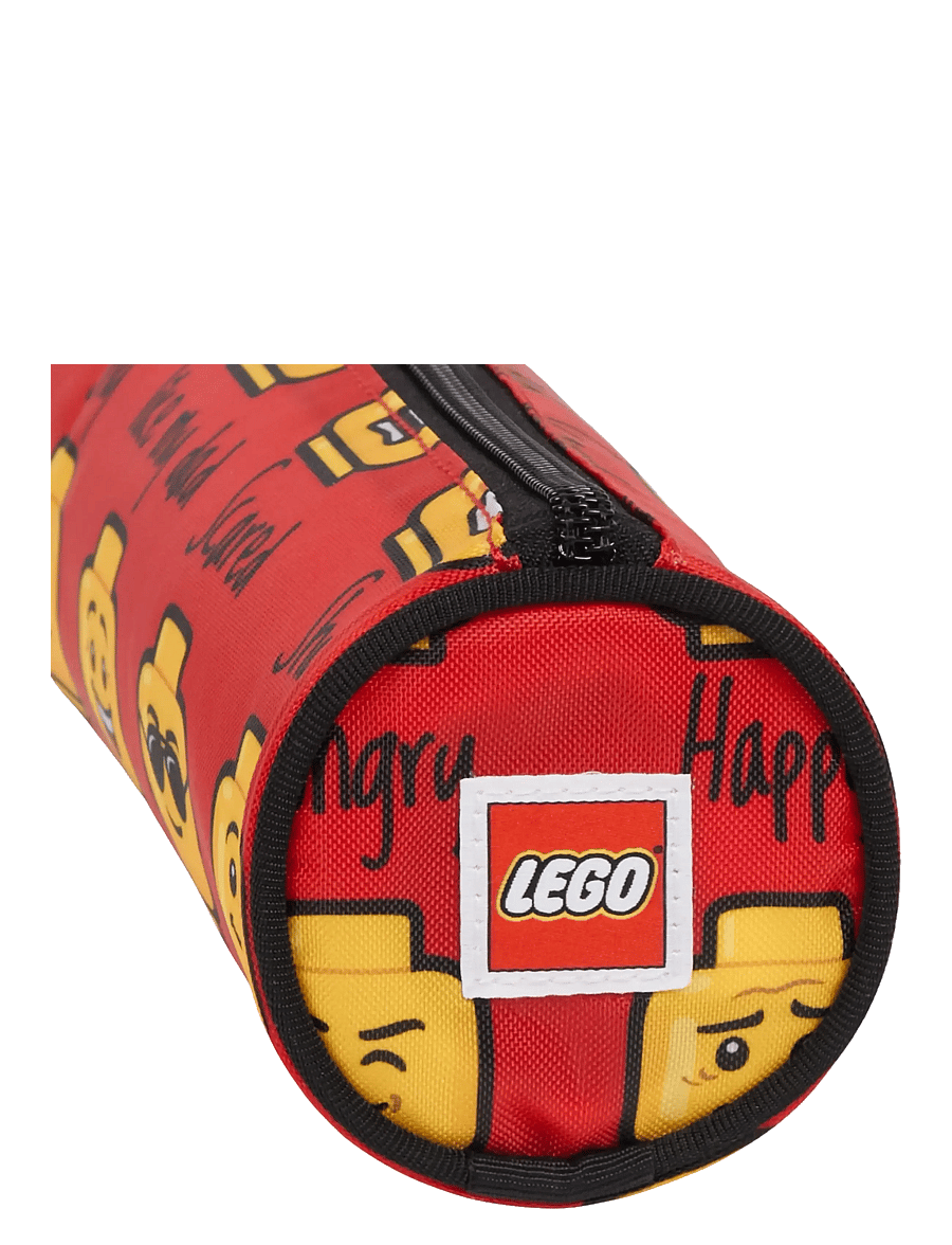 Lego Bags - LEGO® Pencil roll - pennfodral - minifigures™, red, today i feel - 3