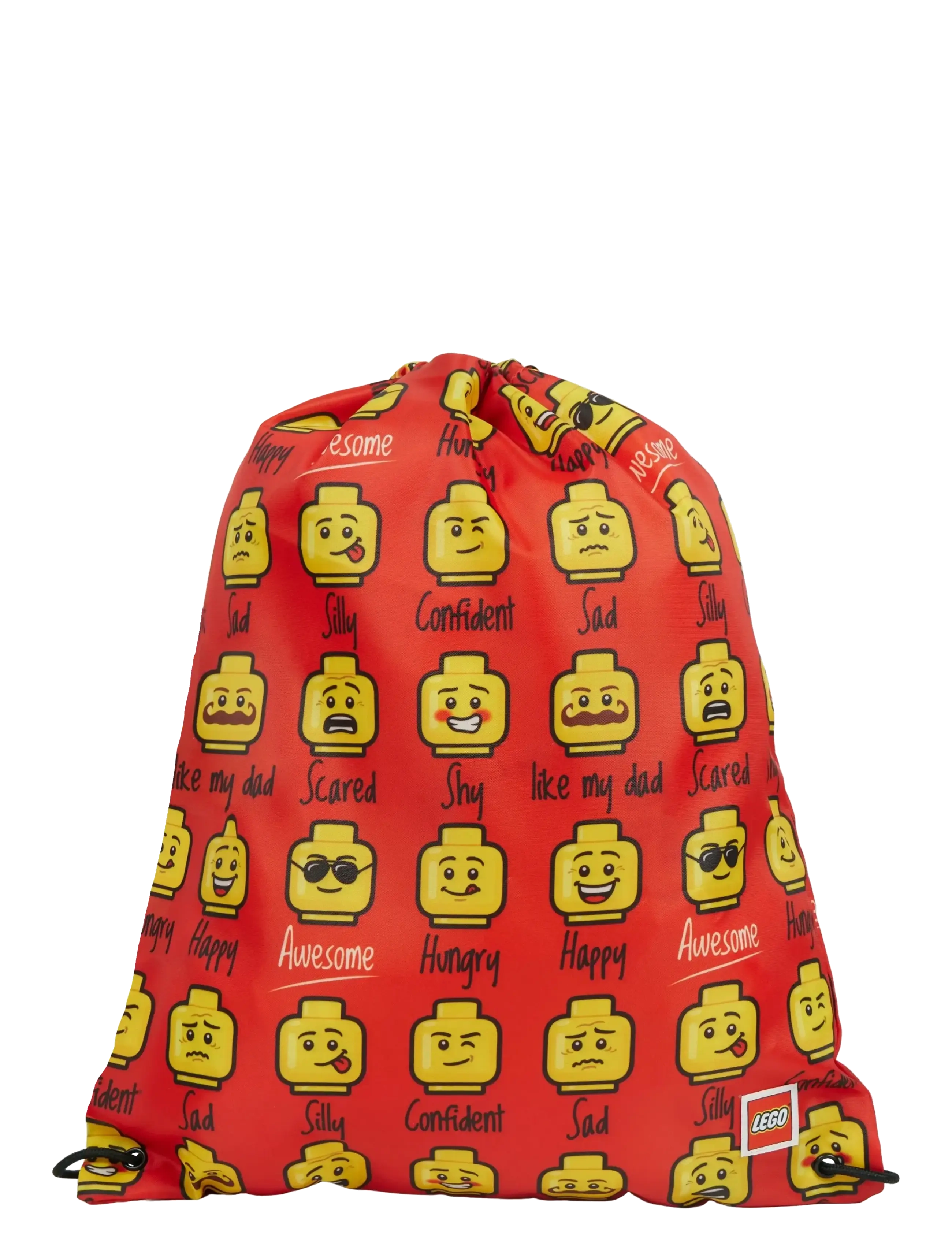Lego Bags Lego Drawstring Bag, 10 L, Bags, Rot - Sports Kinder